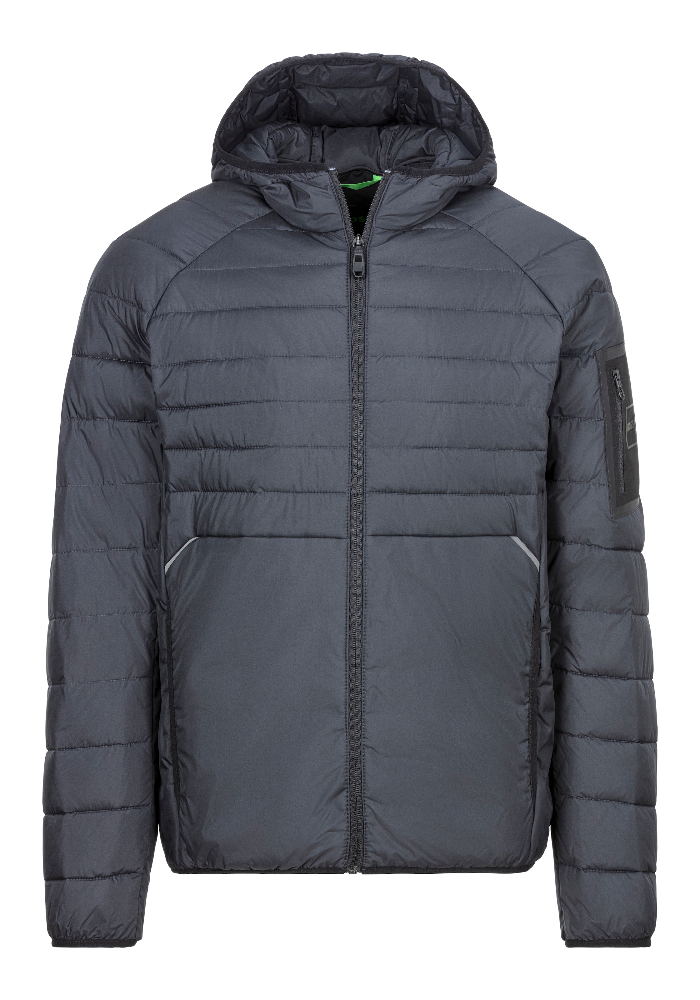 BOSS GREEN Steppjacke "J Thor", mit Kapuze, mit Ärmelasche günstig online kaufen