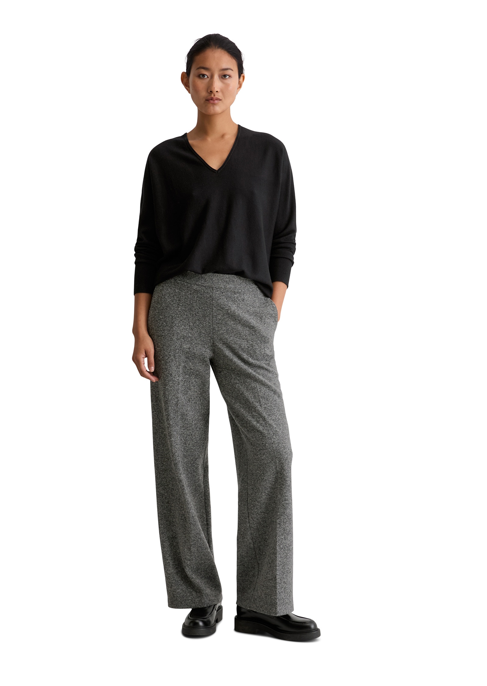 Marc O'Polo Strickpullover »aus weichem Schurwolle-Viskose-Mix«