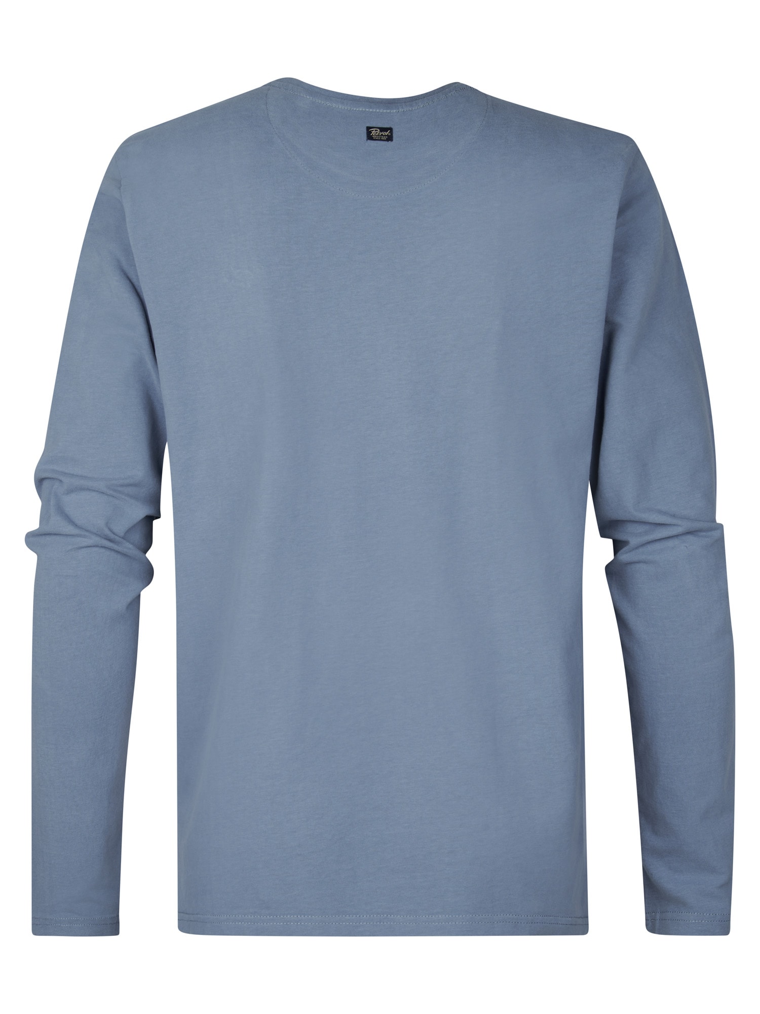 Petrol Industries Langarmshirt 2 2er Pack - unifarben - mit Logostickerei