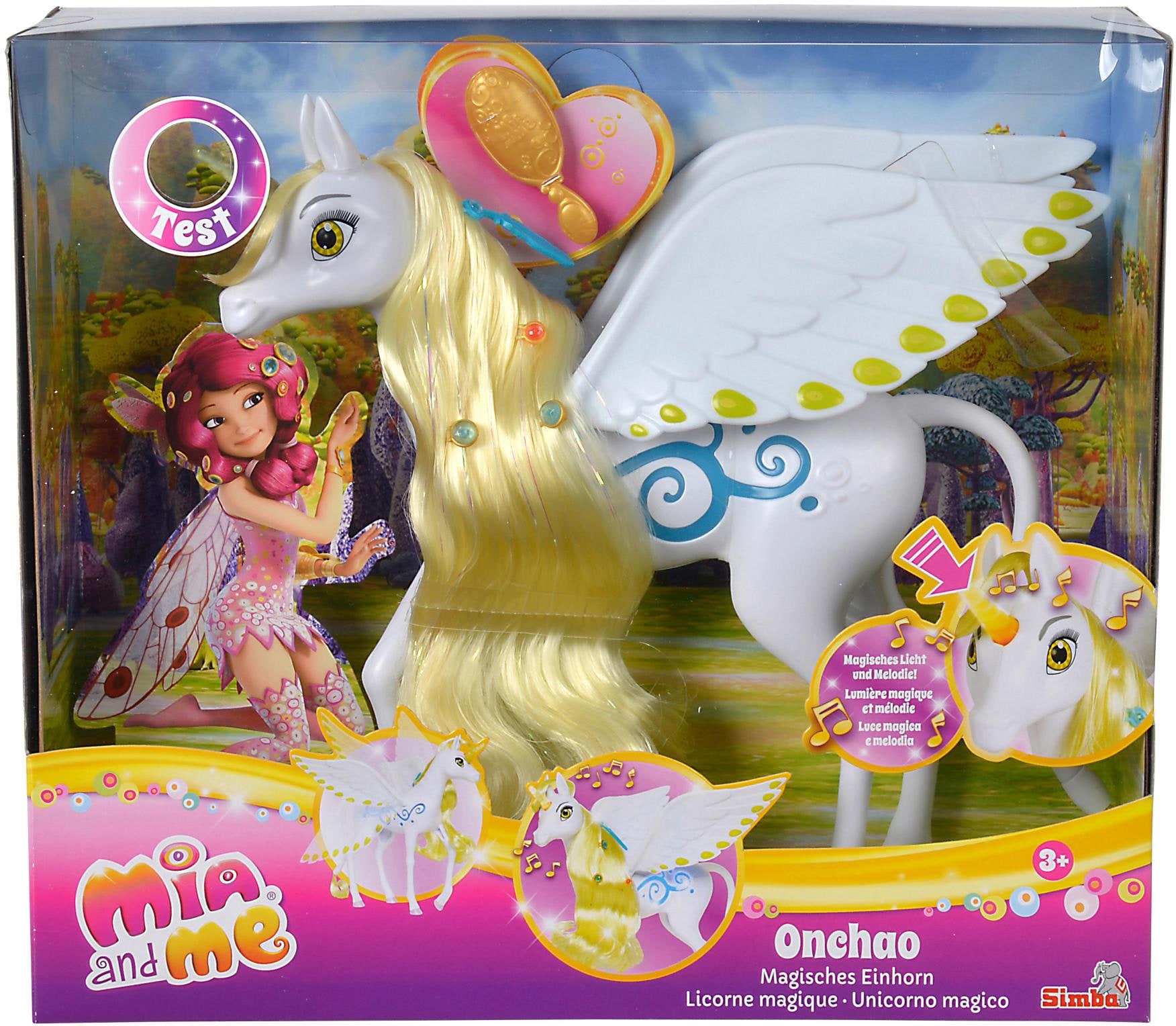 SIMBA Spielfigur »Mia and Me, Magisches Einhorn Onchao«