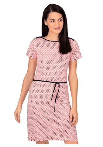 Trigema Jerseykleid »TRIGEMA Kurzärmeliges Kleid mit Retro-Muster« kaufen