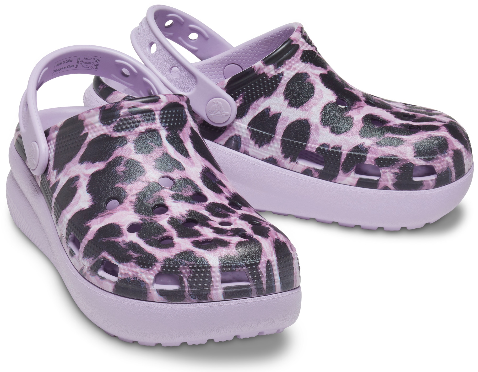 Crocs Clog »Classic Crocs Animal Cutie Clog K«, mit Plateausohle