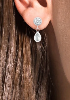 Amor 2034448 Earrings Silver 3