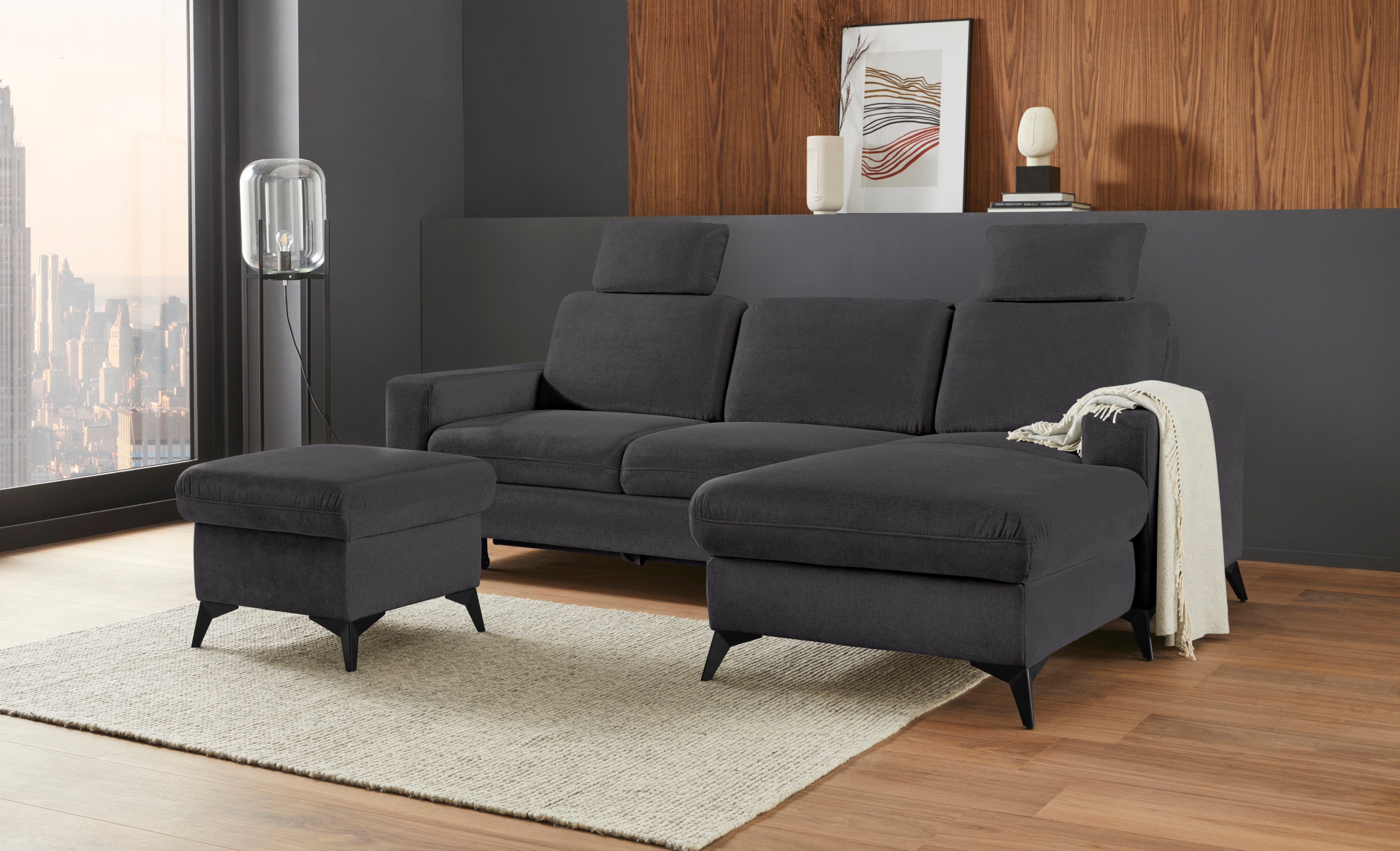 Home affaire Sofa-Kopfstütze "Lolland" passend zur Polsterserie "Lolland"