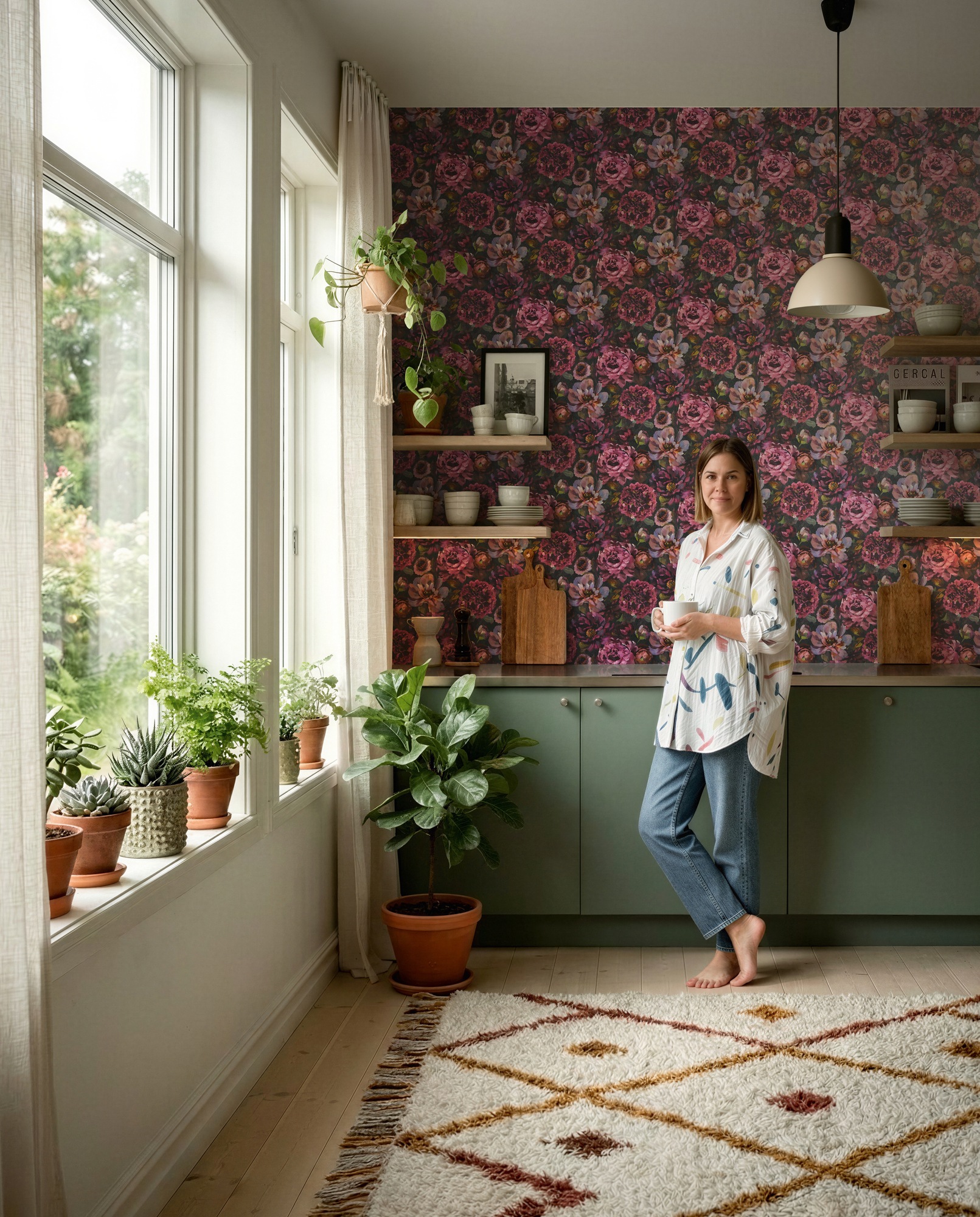 A.S. Création Vliestapete »Trend Spectrum Peony – Opulente Pfingstrosen Vliestapete« floral | geblümt | leicht glänzend strukturiert Opulente Pfingstrosen mit lebendiger Farbwirkung und Struktur