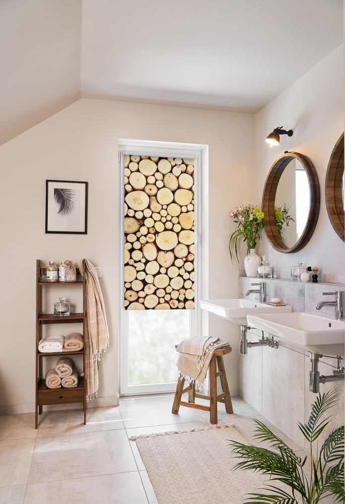 LICHTBLICK ORIGINAL Rollo »Klemmfix, ohne Bohren« blickdicht Blendschutz | Sichtschutz mit Bohren/ohne Bohren freihängend