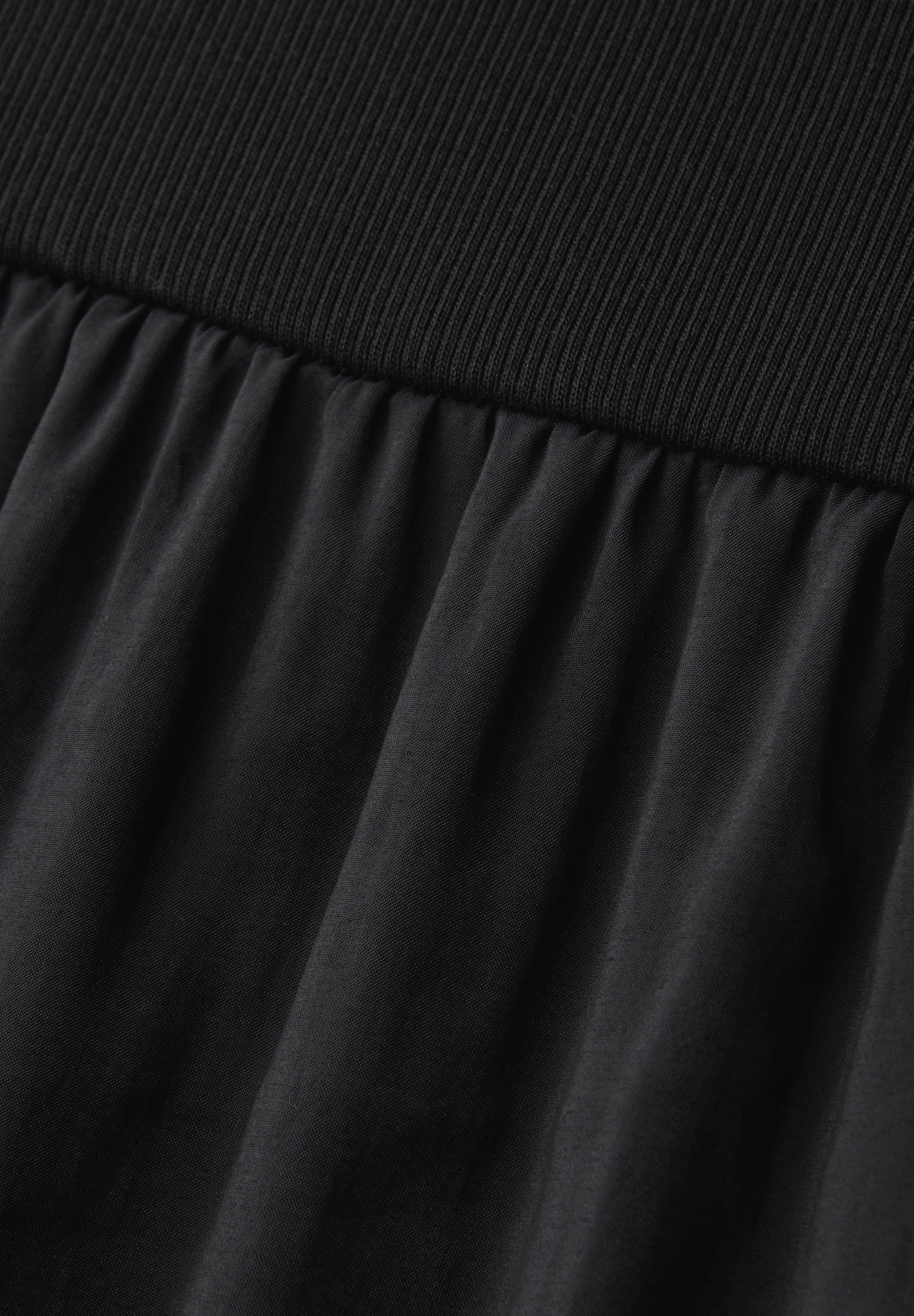 STREET ONE STUDIO Midikleid Ohne Taschen mit Rundhalsausschnitt