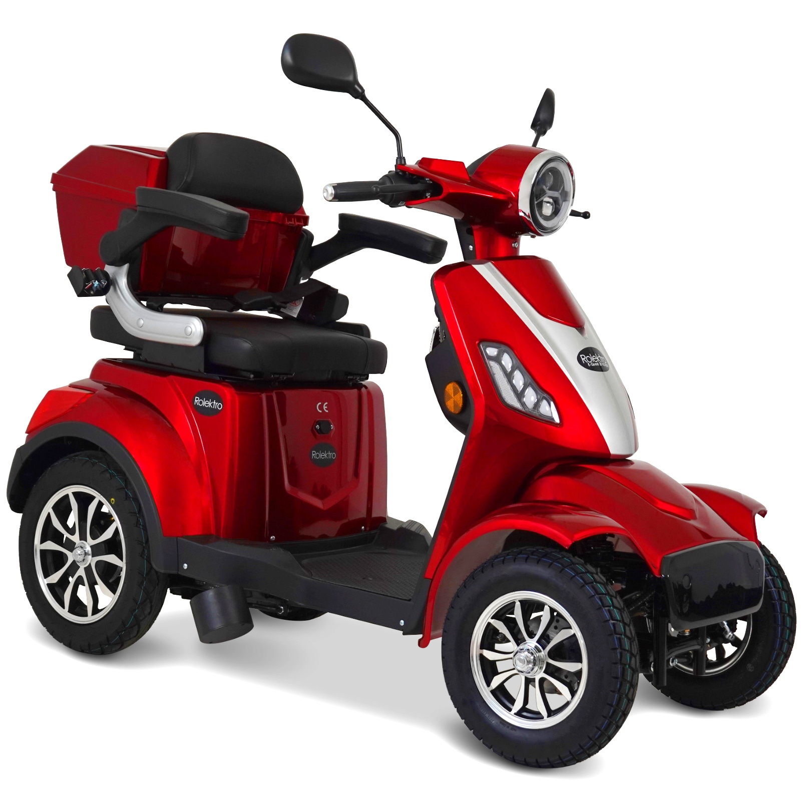 Rolektro Elektromobil "Rolektro E-Quad 25 V.2-R31 Bleigel" 1.400 W 25 km/h