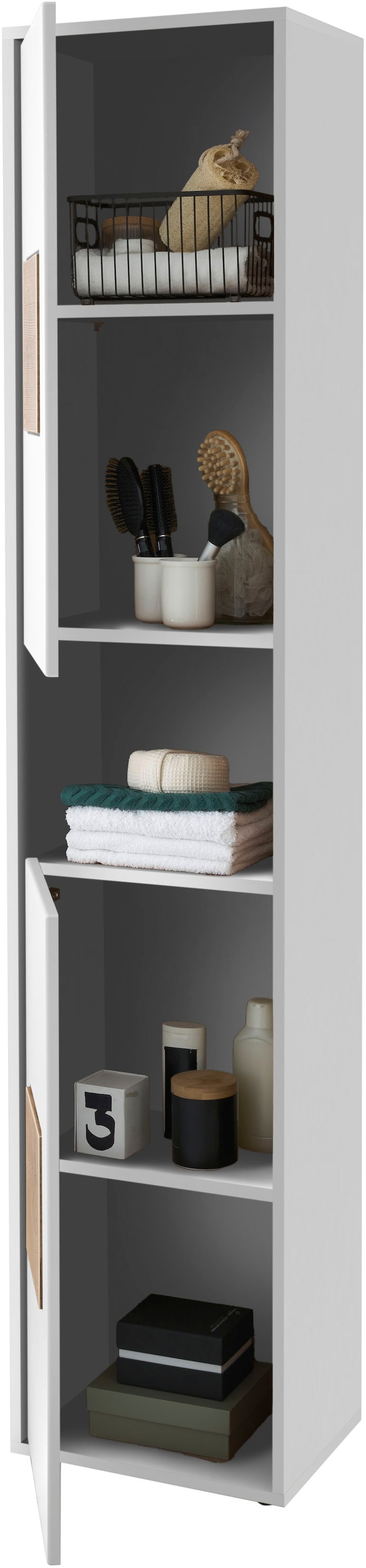 BASIC by Balculina Hochschrank »Este«, (1 St.), Hochschrank mit 2 Türen und 40 cm Breite