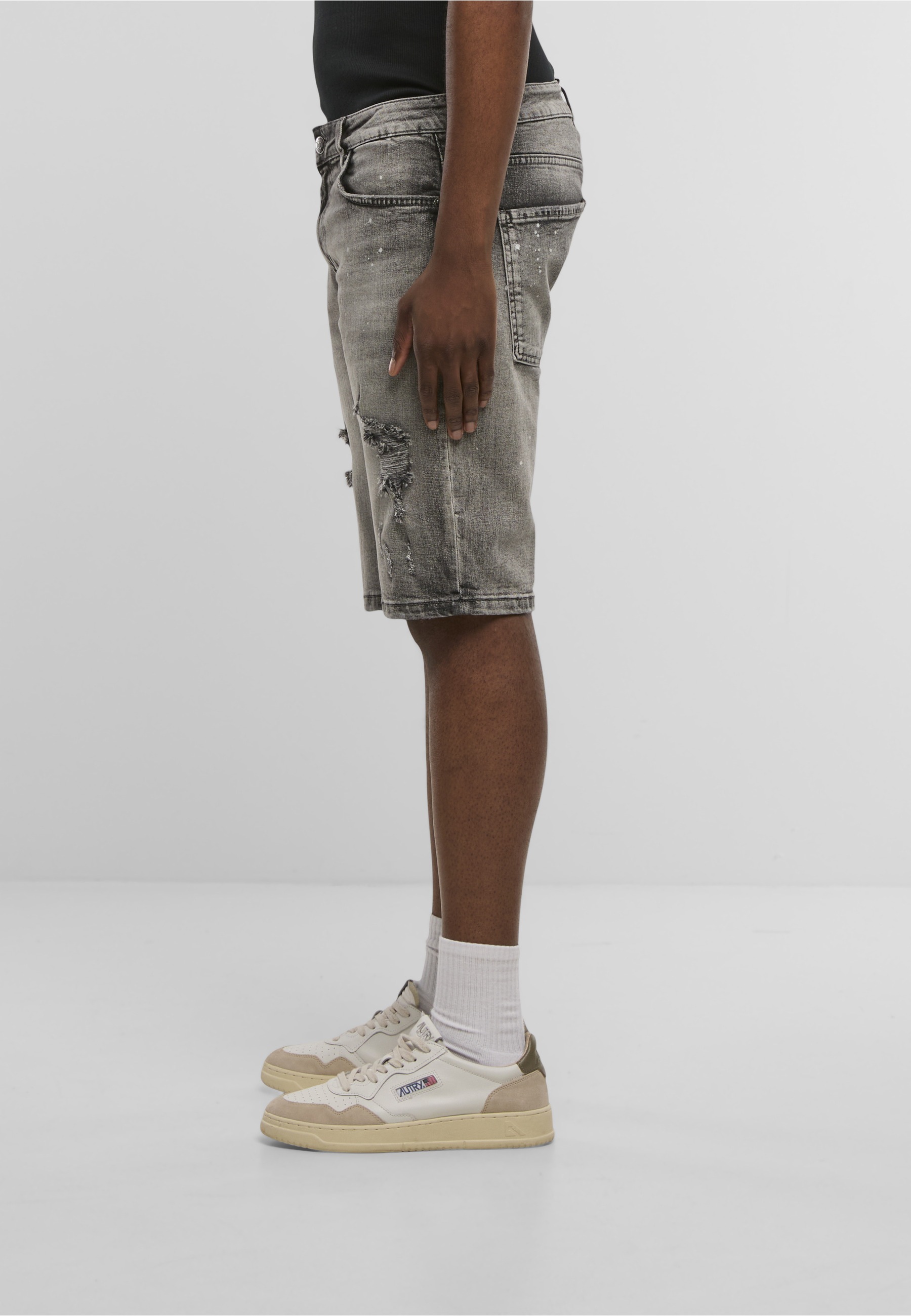 2Y Premium Shorts »2Y Premium Victor Ripped Slim Fit Shorts«