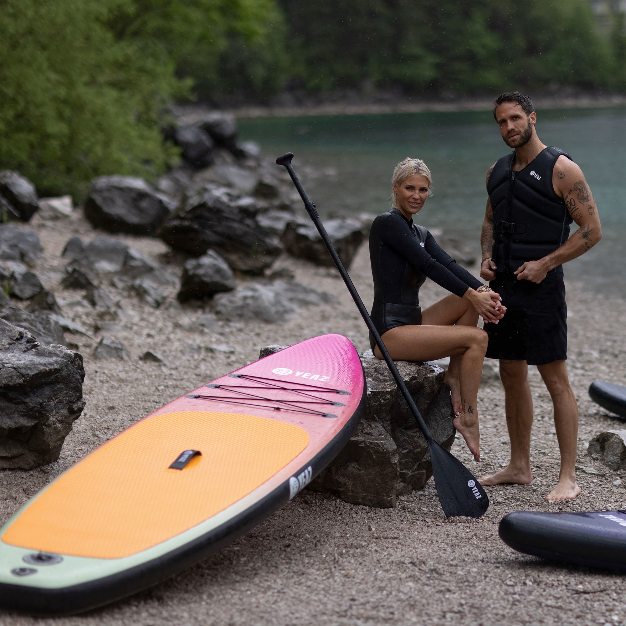 YEAZ Inflatable SUP-Board »SUP Board und Kit PARADISE BEACH - EXOTRACE - SET«