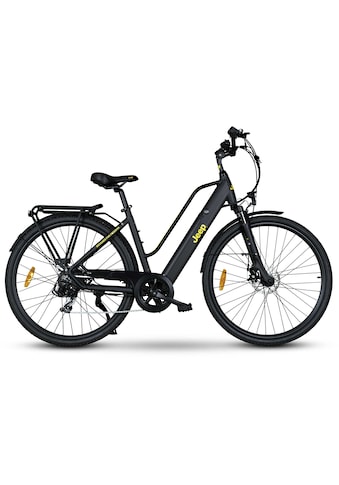 Jeep E-Bikes E-Bike »TLR 7010« 7 Gang Heckmotor 250...