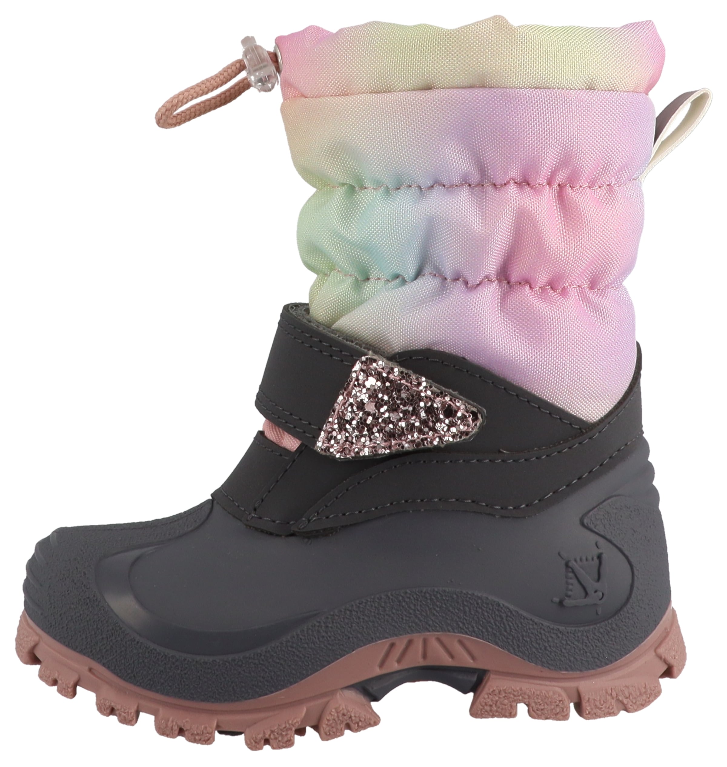 Lurchi Snowboots »Fanty«, Winterboots mit buntem Schaft, Größenschablone zum Download