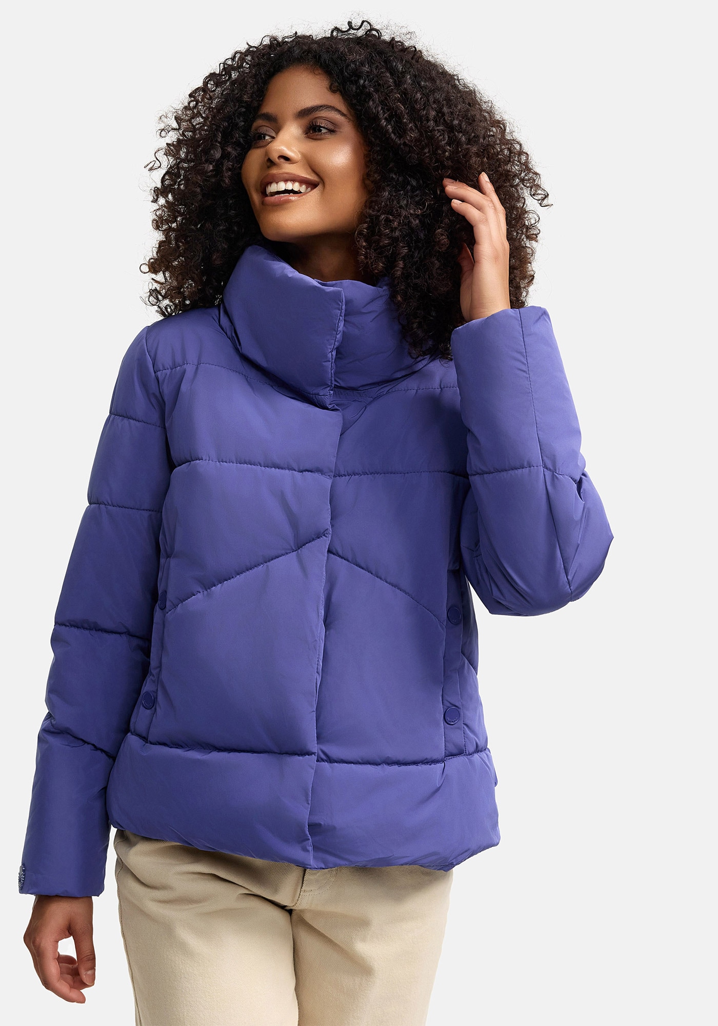 Marikoo Winterjacke "Jalliaa", mit schönem Steppdesign