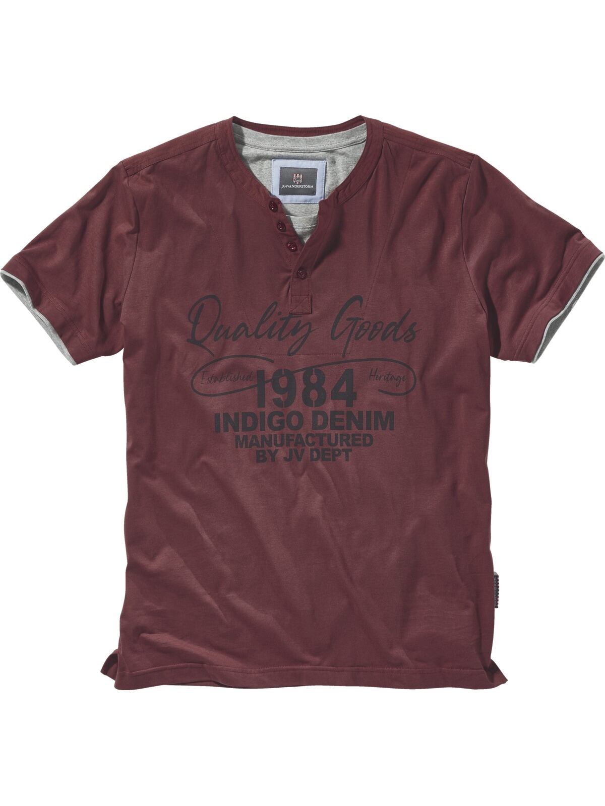 Jan Vanderstorm T-Shirt »T-Shirt NANTE«
