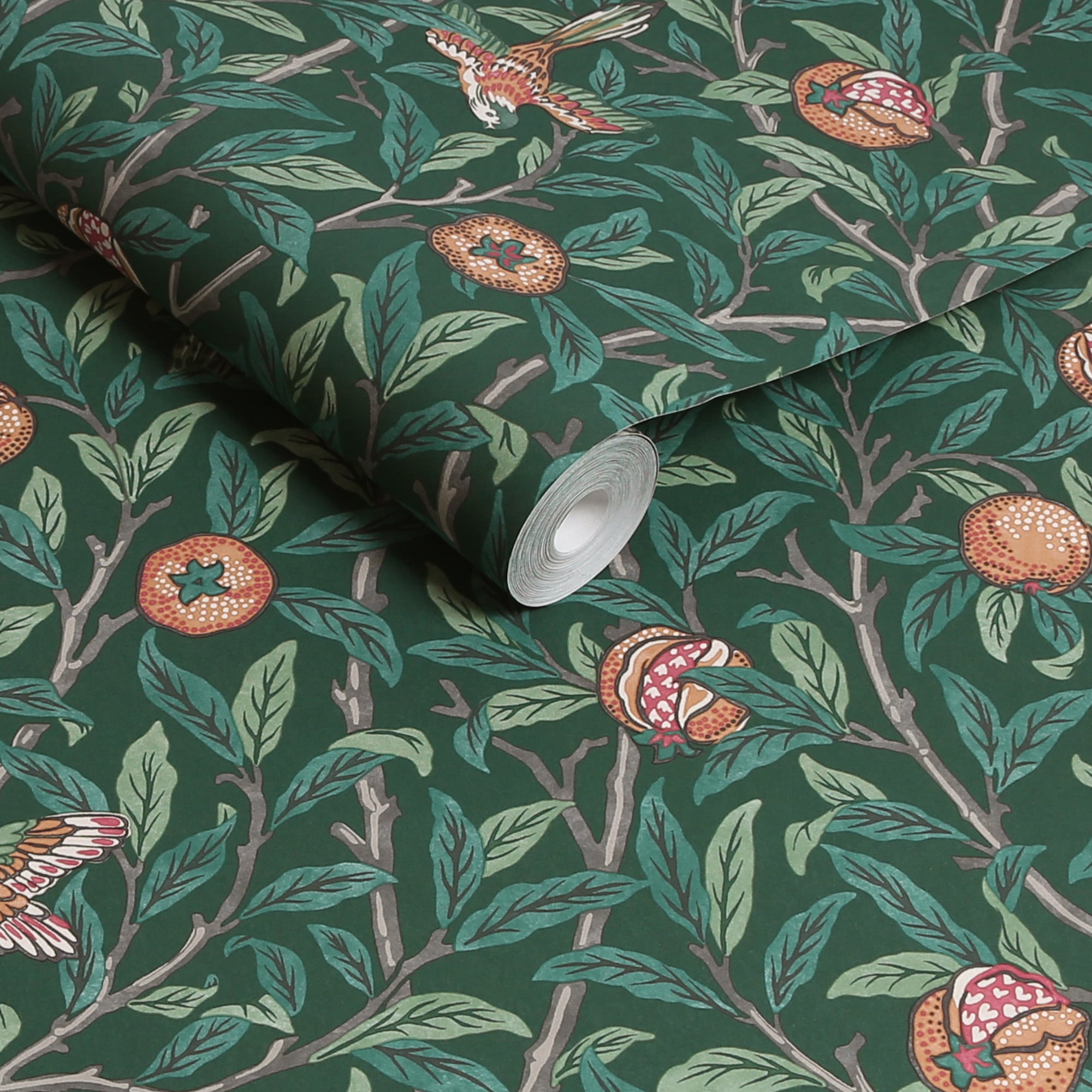 WILLIAM MORRIS AT HOME Vliestapete »Bird & Pomegranate«, Retro, Design Tapeten