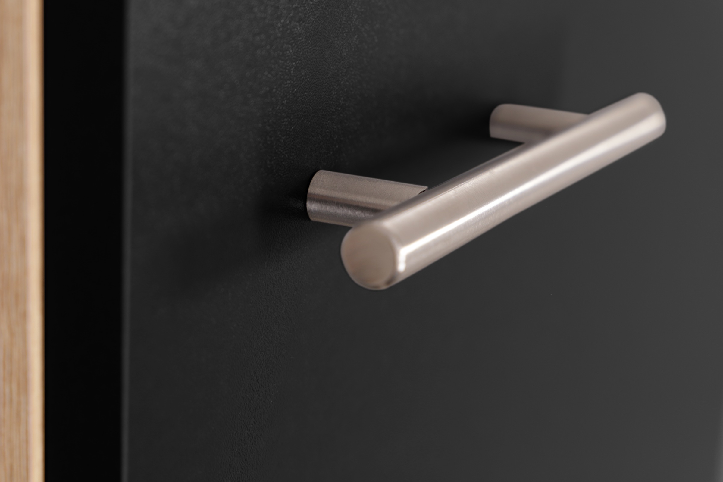 RESPEKTA Kühlumbauschrank »Merle« Breite 60 cm, Türen wechselseitig anschlagbar, Griffe aus Metall