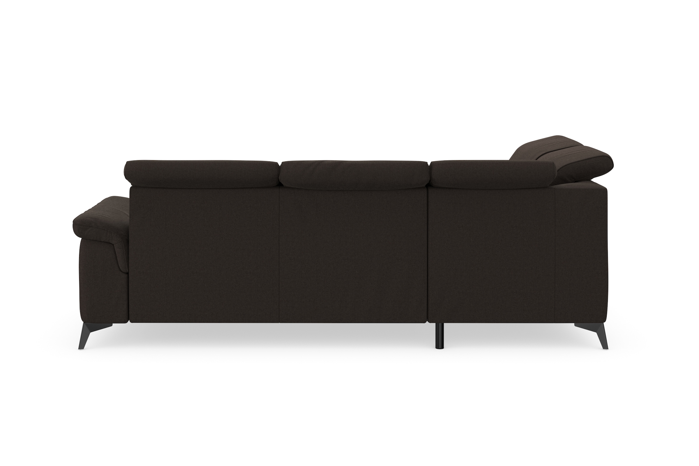 sit&more Ecksofa »Sinatra L-Form«, mit Ottomane, optional mit Kopfteilverstellung und Armteilfunktion