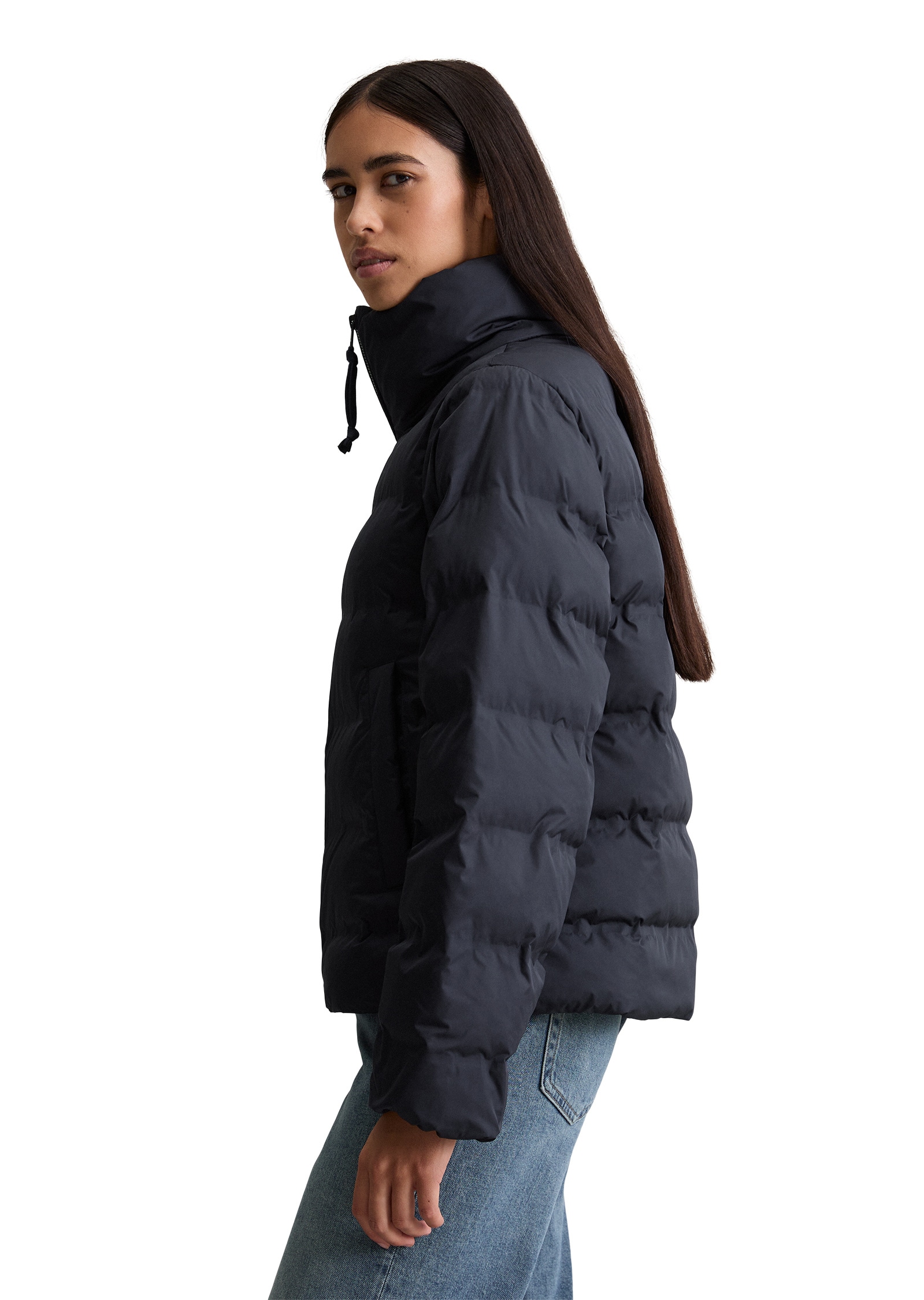 Marc O'Polo DENIM Outdoorjacke »mit wasserabweisender Oberfläche«, ohne Kapuze