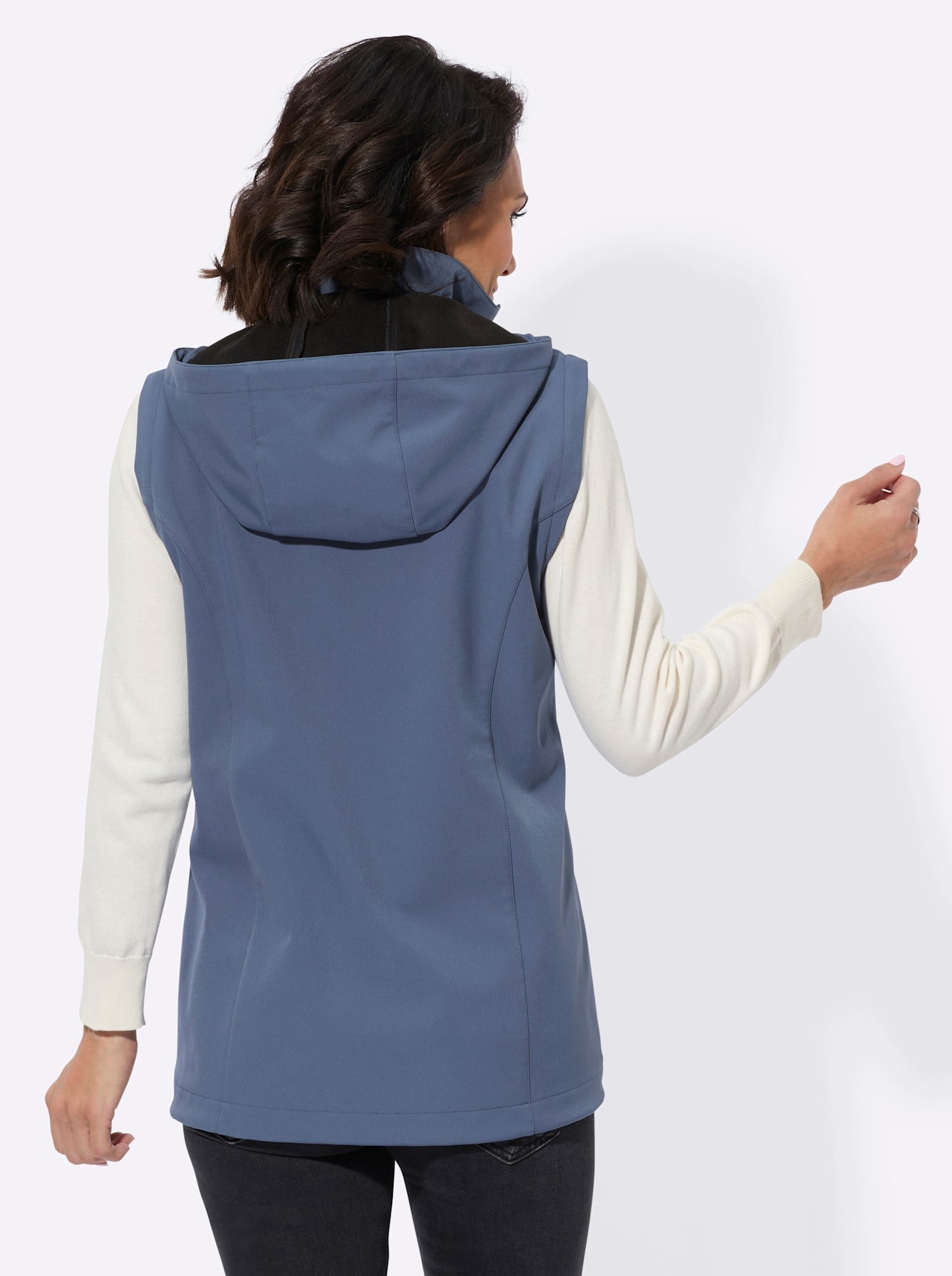 Thumbnail - Casual Looks Softshelljacke mit Kapuze