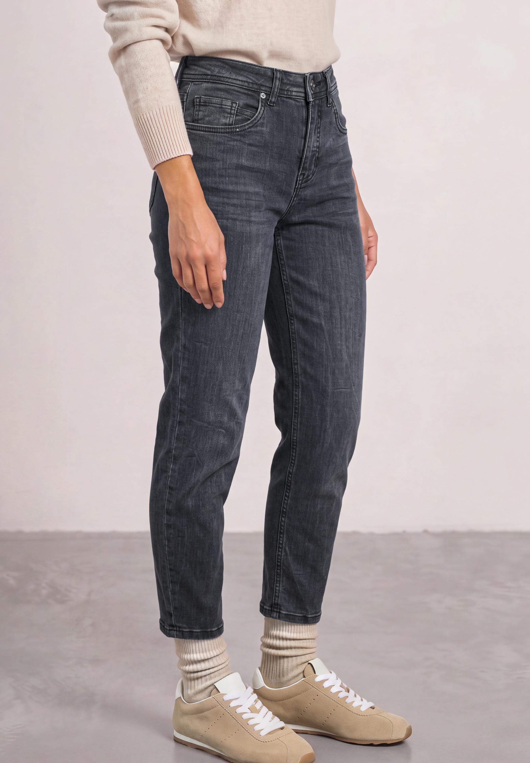 STREET ONE Loose-fit-Jeans 5-Pocket-Style
