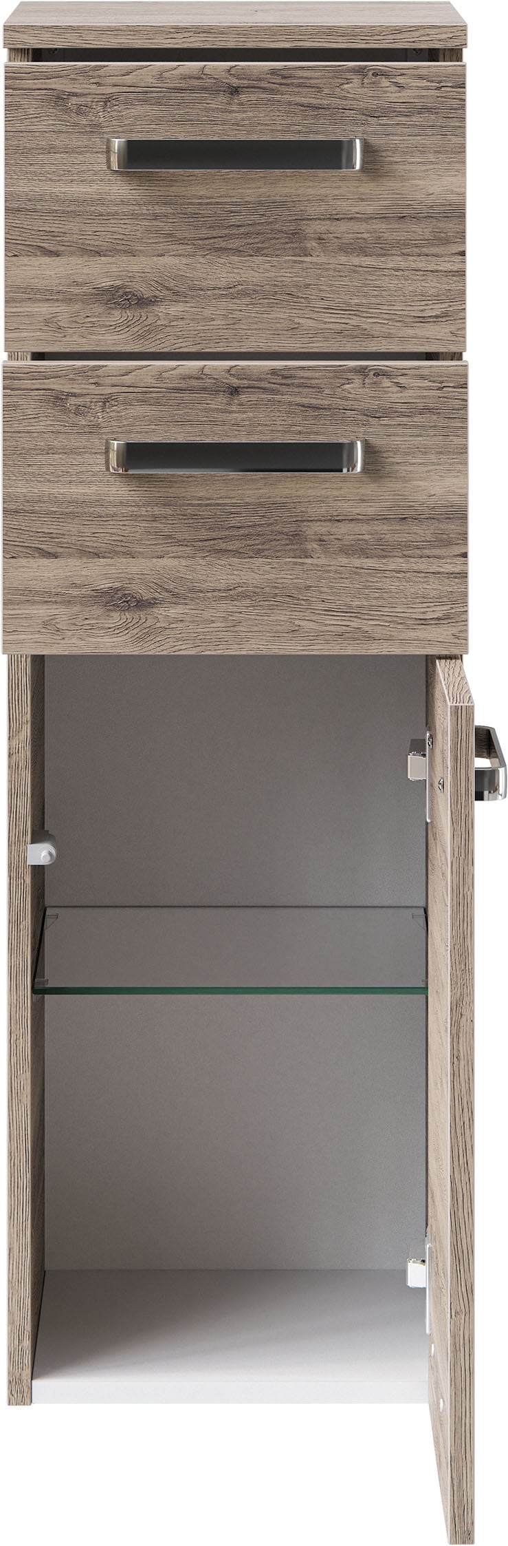 Saphir Badmöbel-Set »4-teilig,  mit Spiegelschrank« Set, 4 Stk. tlg.