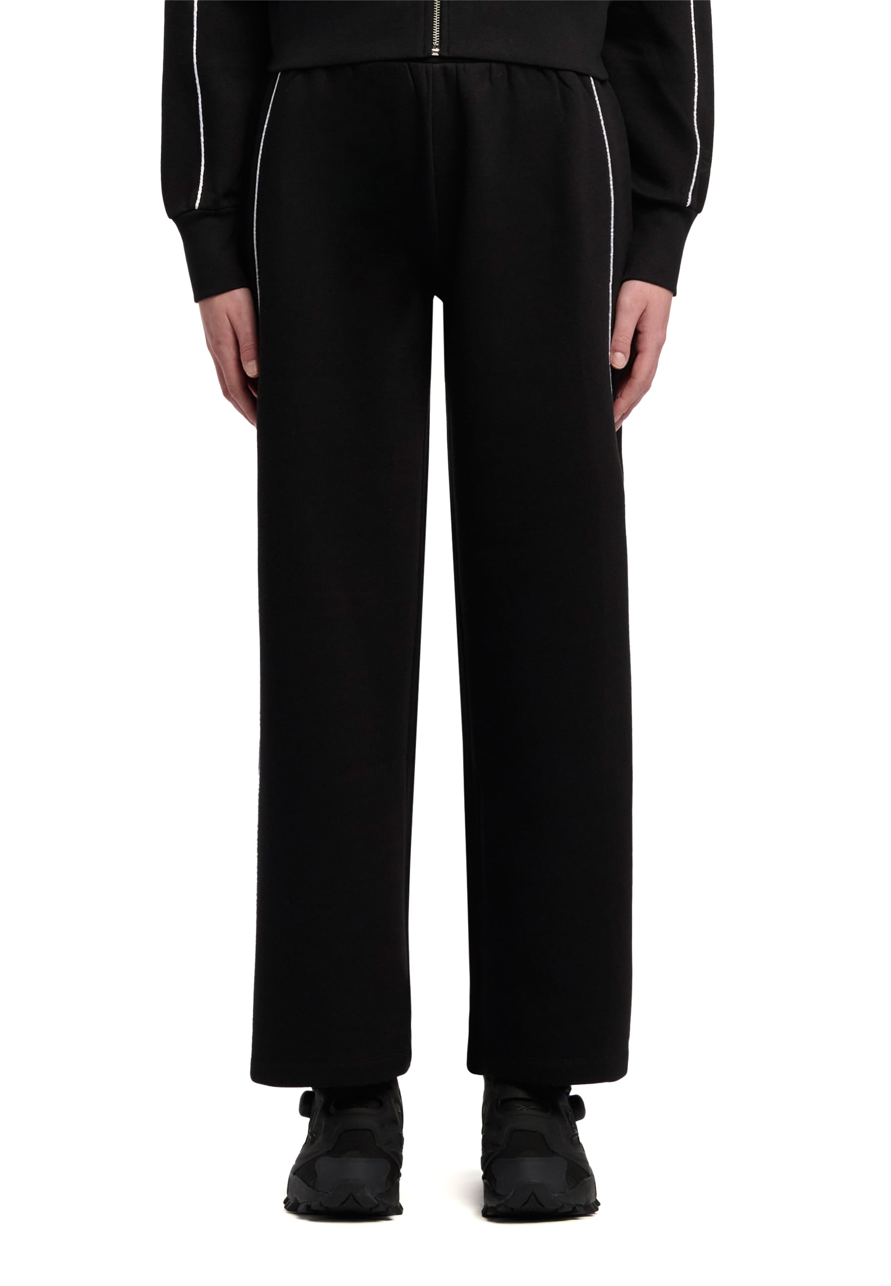 Reebok Palazzohose "BAILEY WIDE LEG PANT" mit weitem Bein, aus Baumwolle und Polyester, in den Größen XS bis XXL