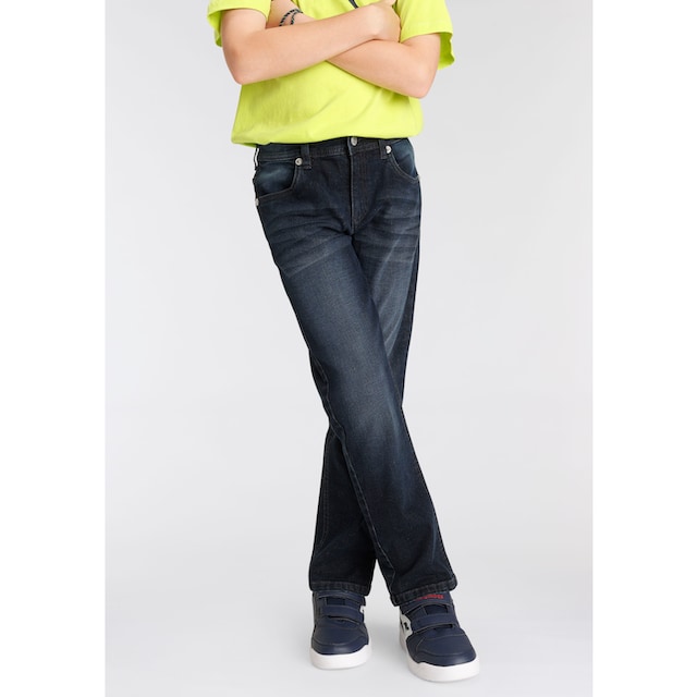 KangaROOS Stretch-Jeans », regular fit mit geradem Beinverlauf« | BAUR