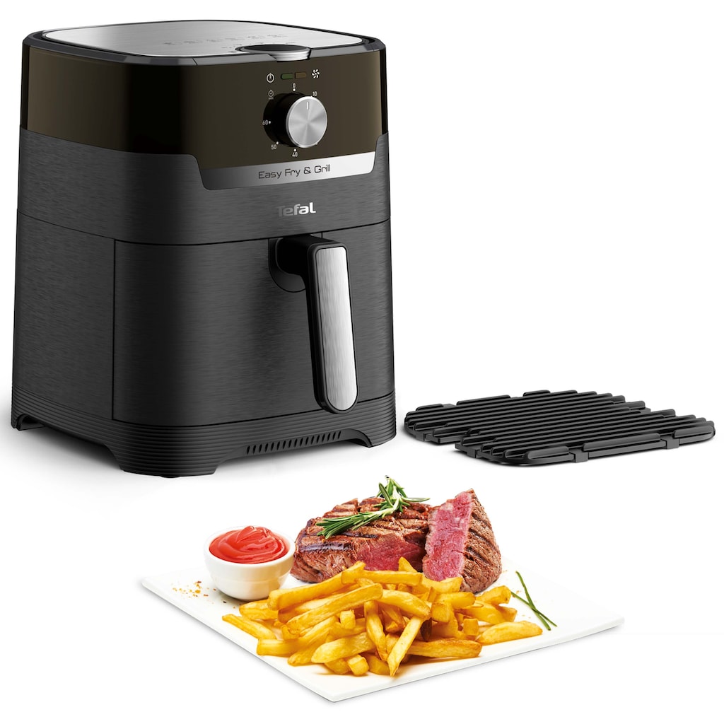 Tefal Heißluftfritteuse »EY5018 Easy Fry & Grill Classic«, 1400 W, einstellbare Temperatur, 4,2 Liter Fassungsvermögen, 60-Minuten-Timer