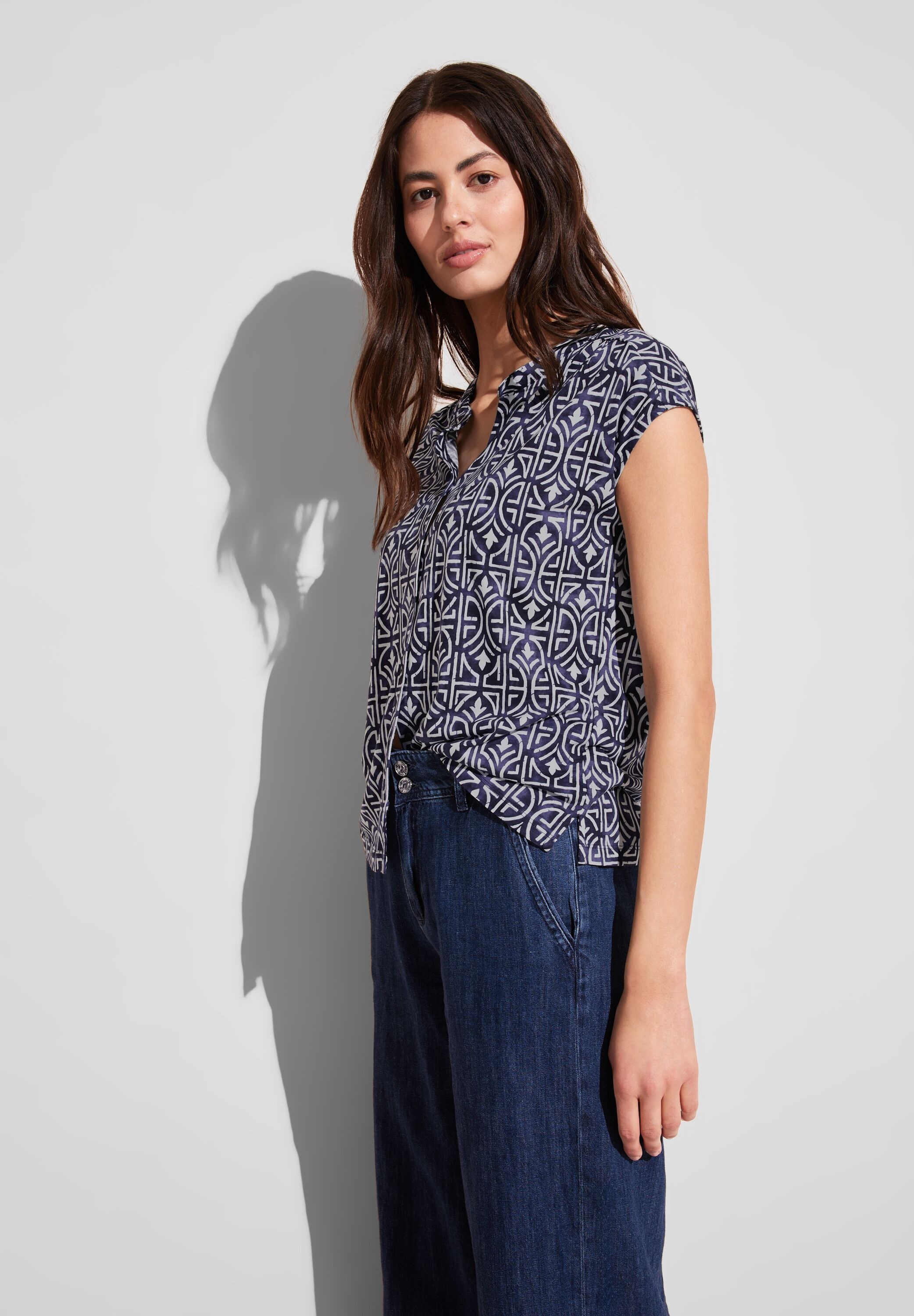 STREET ONE Shirttop, mit Allover-Print