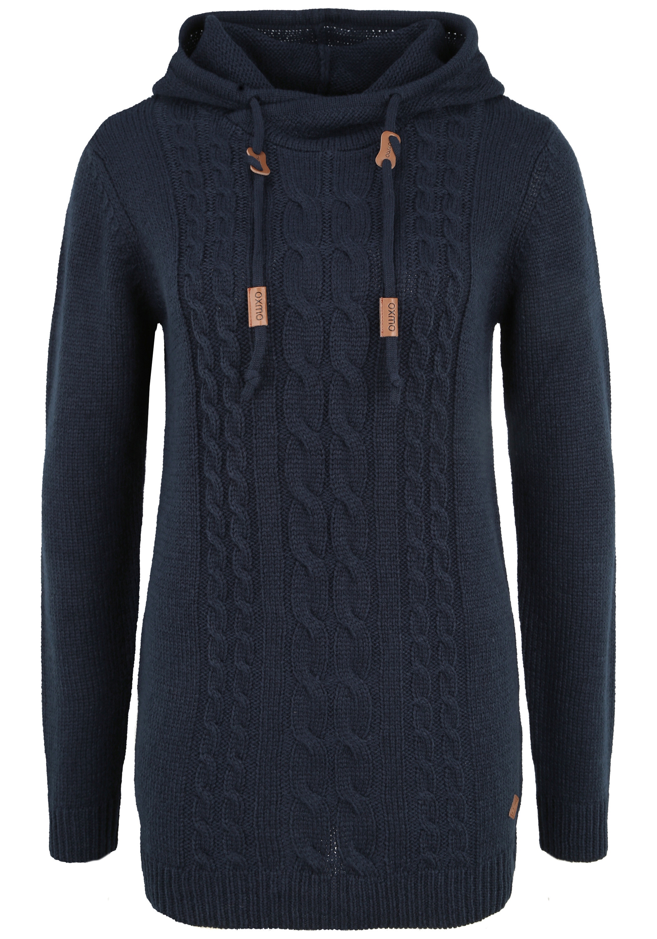 OXMO Strickfleece-Pullover "Strickpullover OXCable"