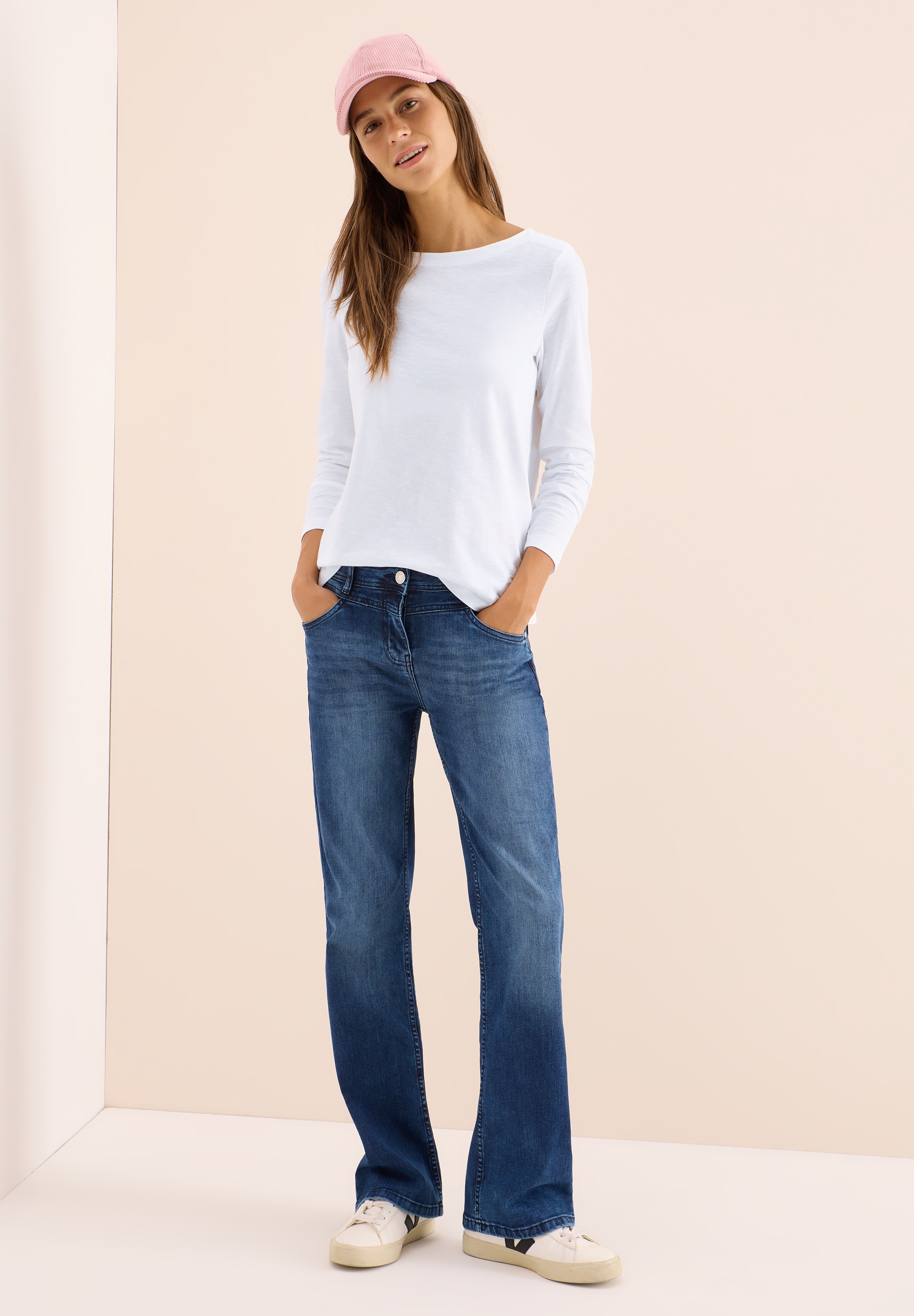 Cecil Langarmshirt, aus reiner Baumwolle