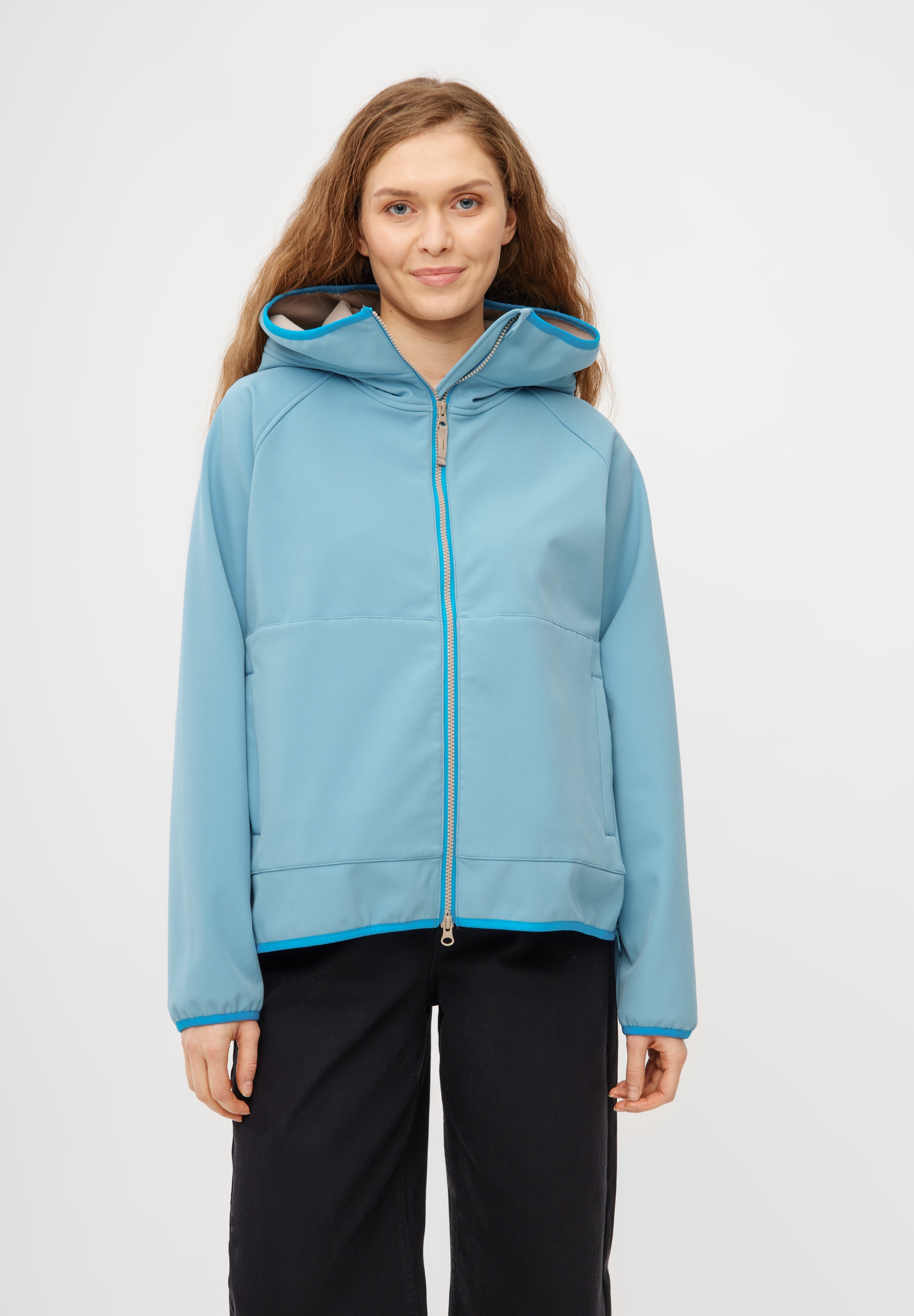 Derbe Softshelljacke "Peutby", mit Kapuze, wasserabweisend, winddicht, Kapu günstig online kaufen