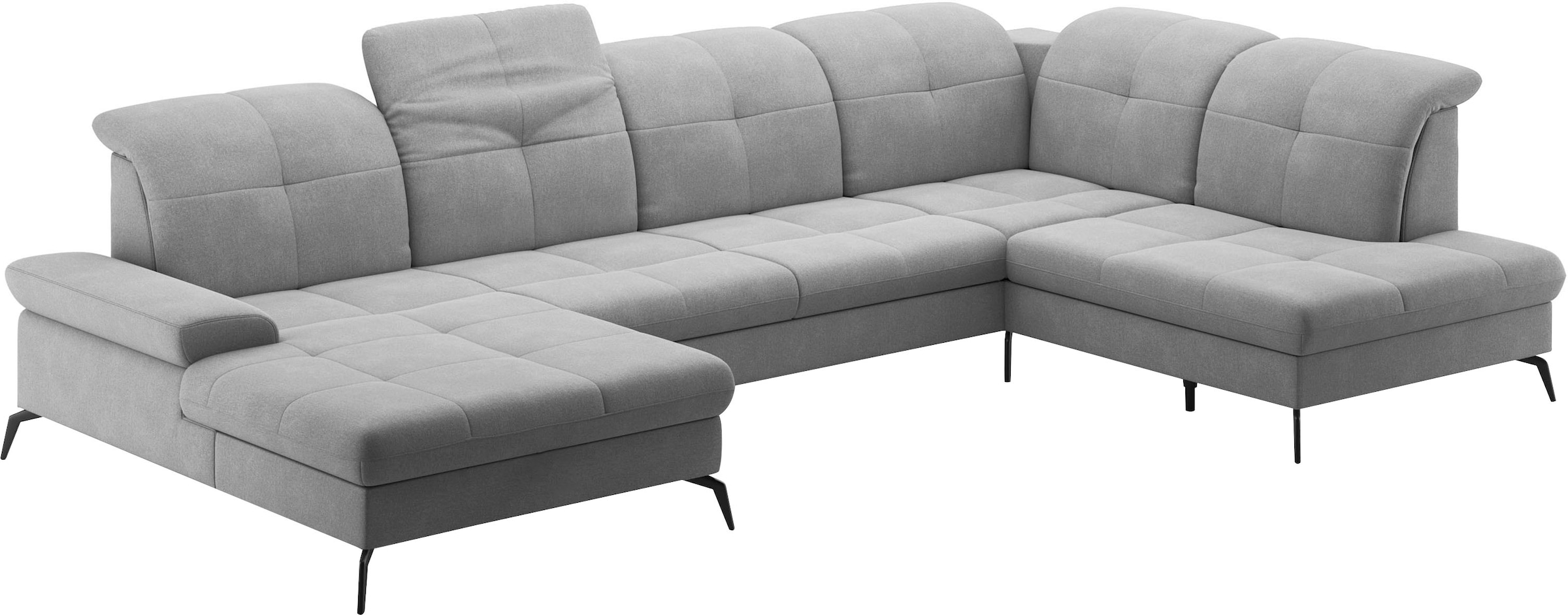 sit&more Wohnlandschaft »Amica«, inkl Sitztiefenverstellung und Armteilverstellung