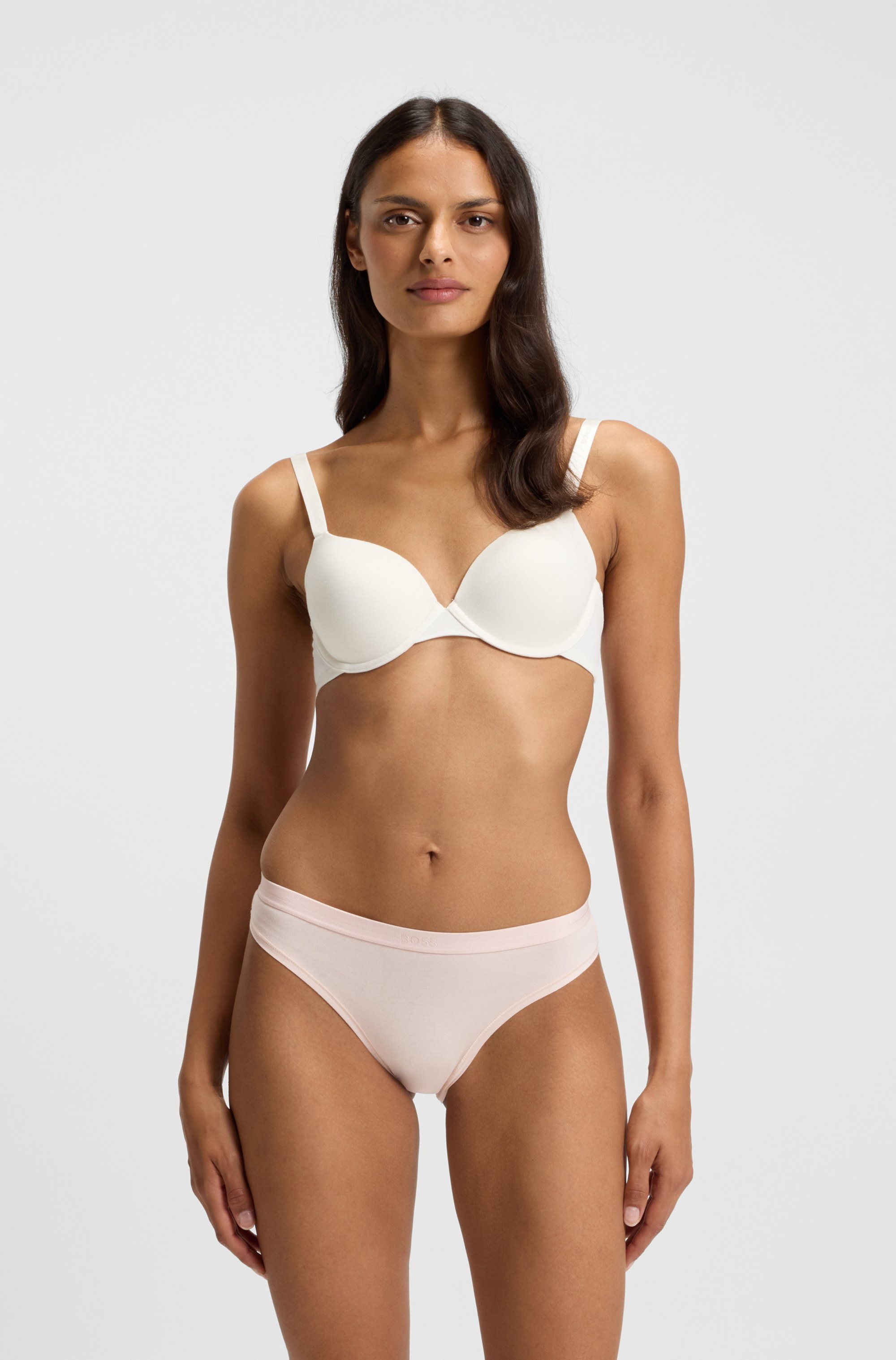 BOSS Slip »3P BRIEF«, (Packung, 3 St., 3er), mit elastischen Logobund