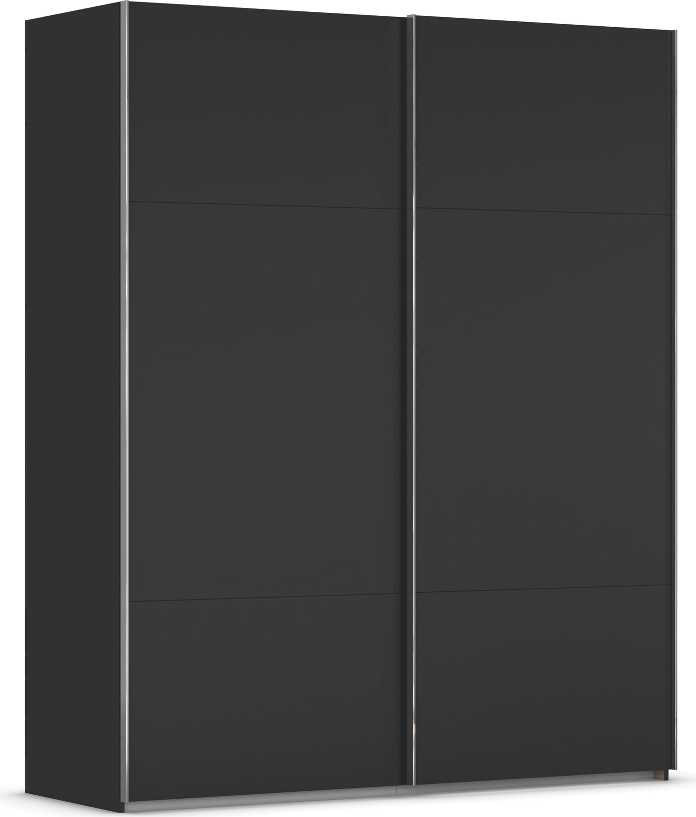rauch Schwebetürenschrank "Kleiderschrank Schrank Garderobe Schlafzimmerschrank CONTIDO" 3 verschiedene Ausstattungen BASIC/CLASSIC/PREMIUM, aus hochwertigem Material in 6 Breiten 2 Griff-Farben MADE IN GERMANY