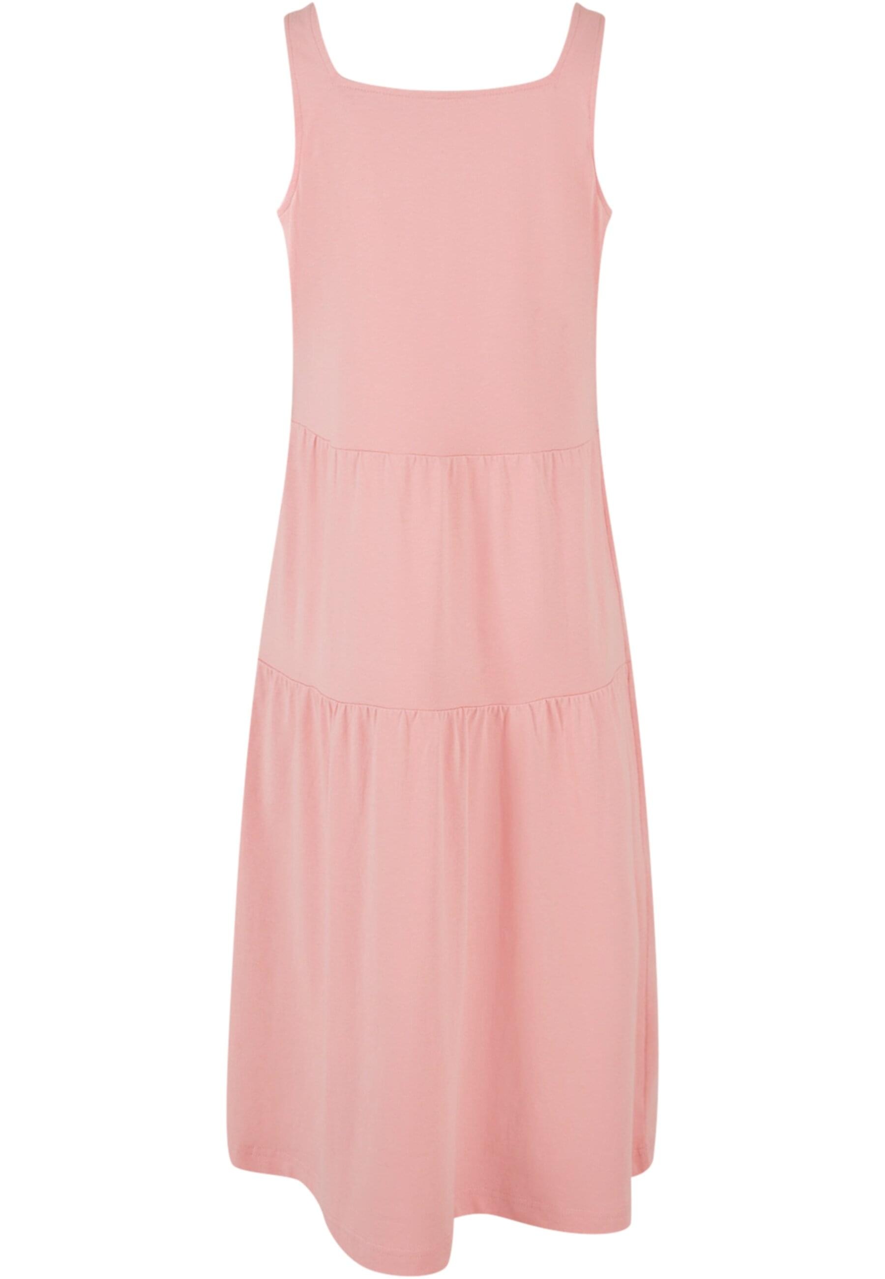 URBAN CLASSICS Shirtkleid »Urban Classics Damen Girls 7/8 Length Valance Summer Dress«, (1 tlg.)