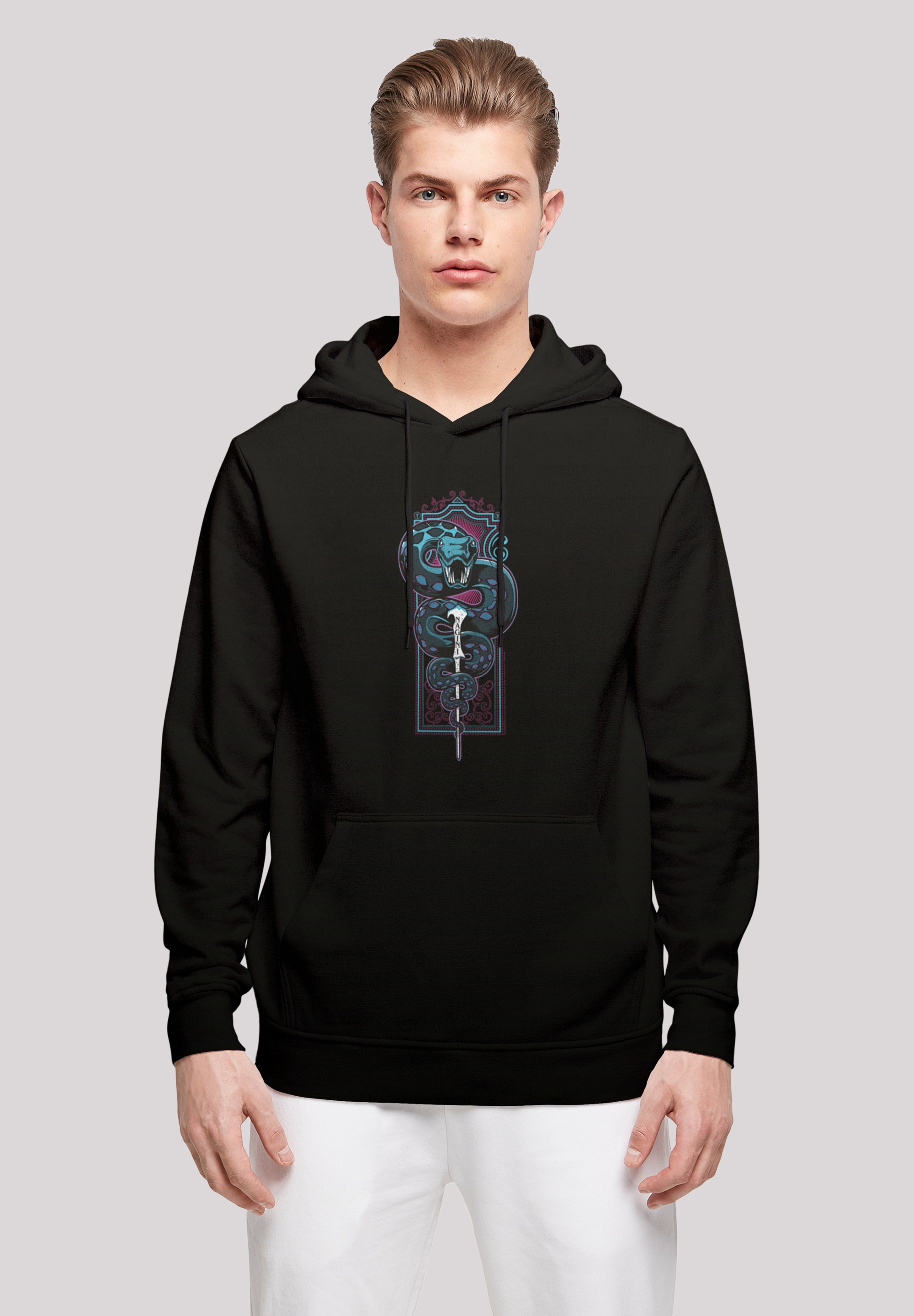 F4NT4STIC Kapuzenpullover "Harry Potter Neon Nagini", Print