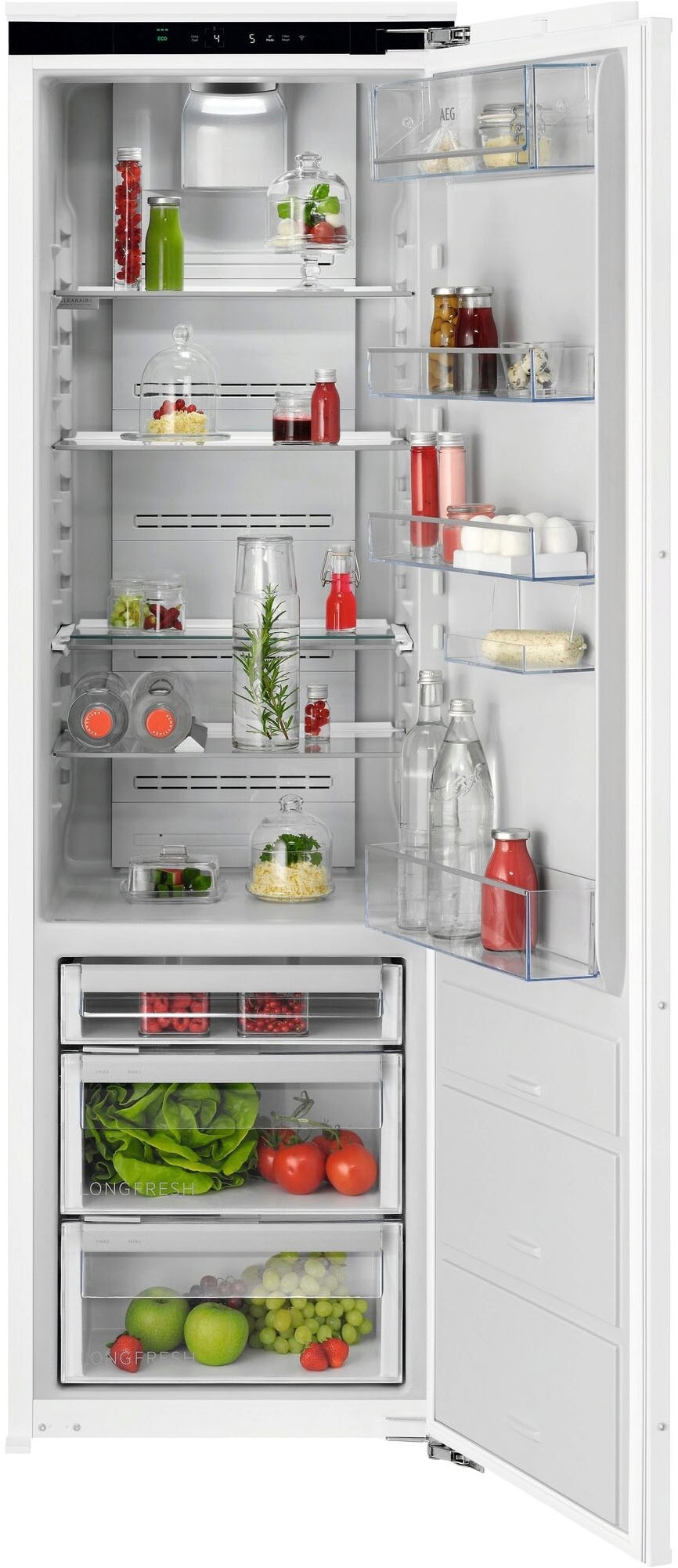 AEG Einbaukühlschrank 9000 "923586301" 176,9 cm hoch 55,7 cm breit LongFres günstig online kaufen