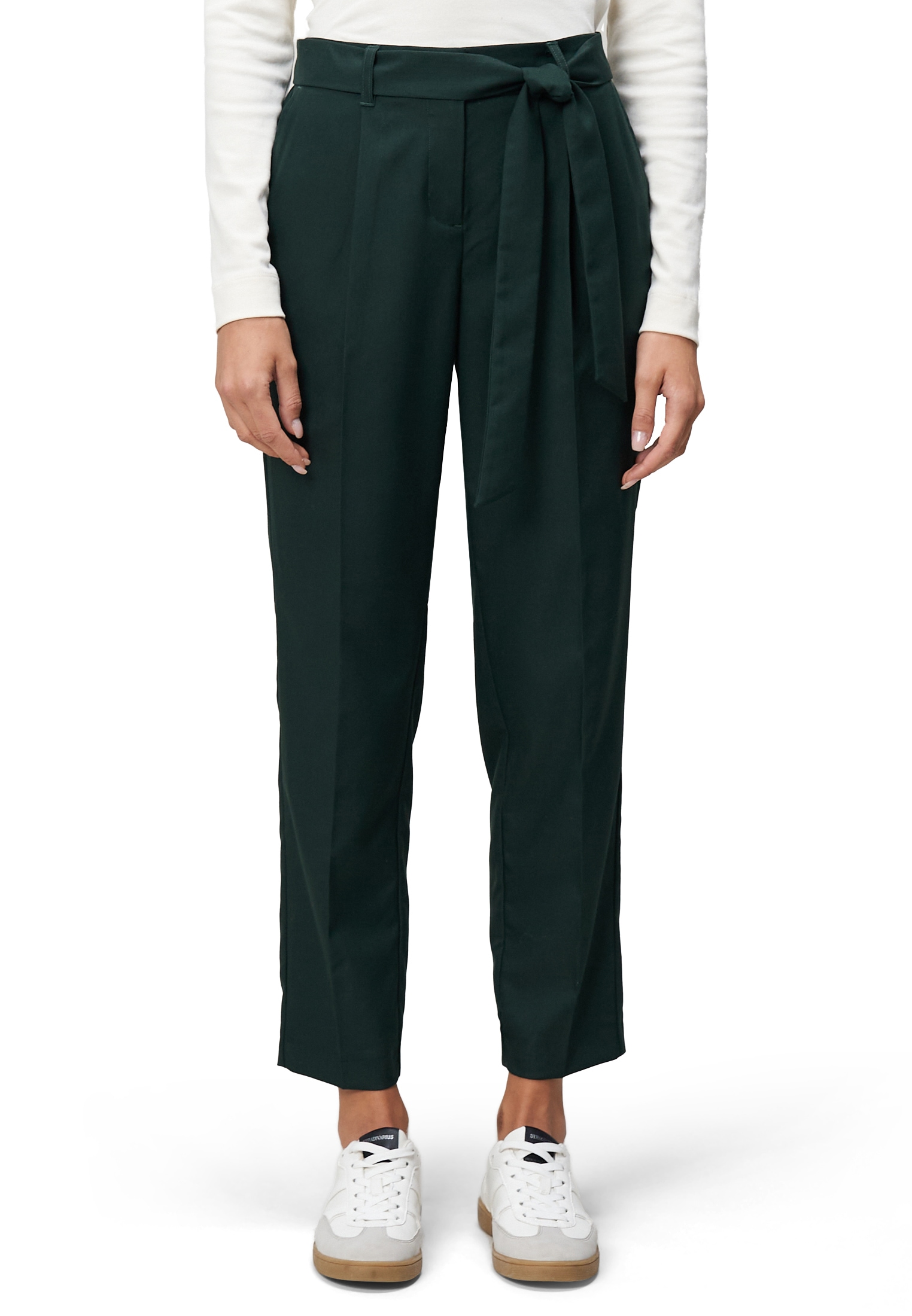 Zero Stoffhose "zero Damen Stoffhose mit Gürtel 28 Inch", Gürtel günstig online kaufen
