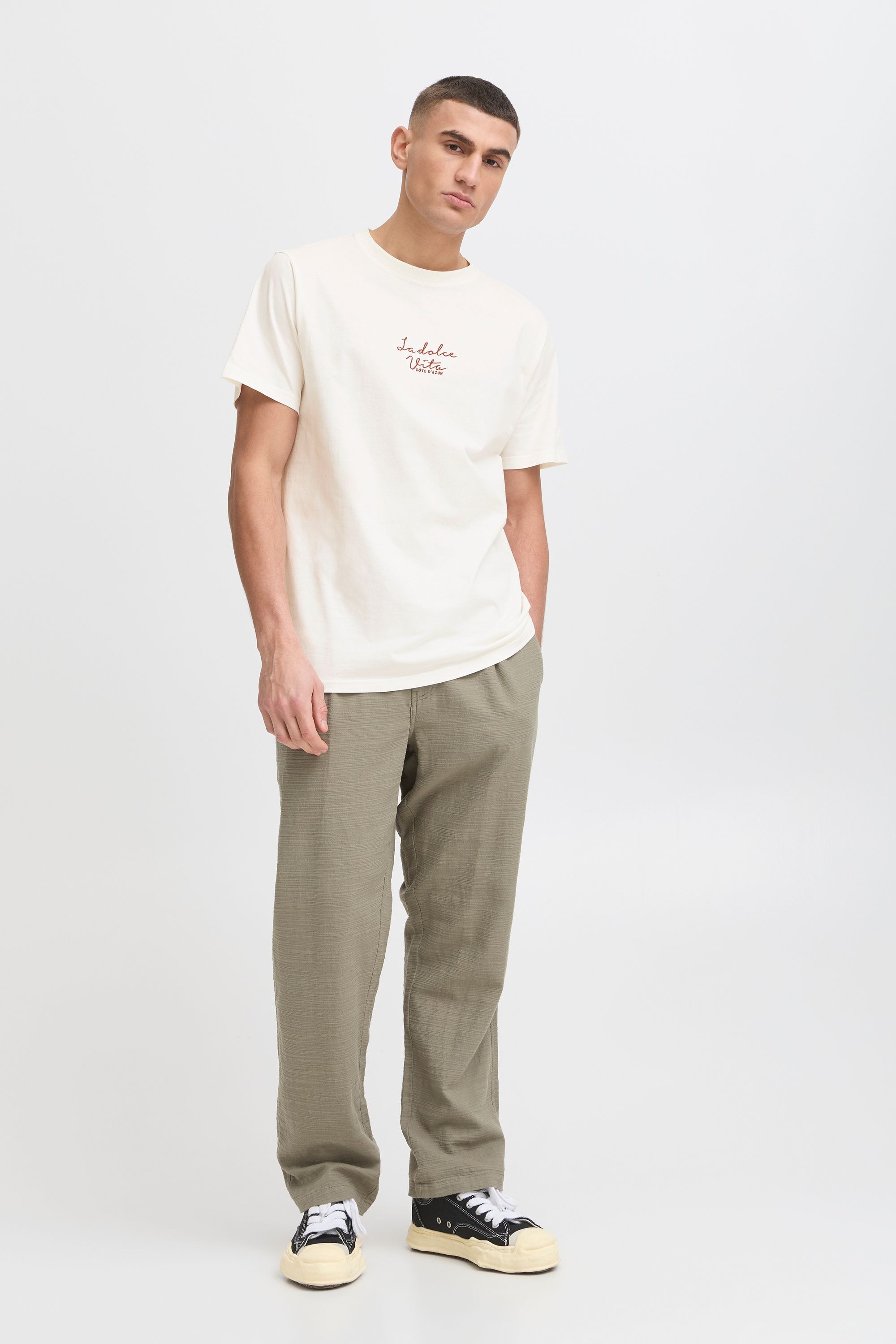 Solid Rundhalsshirt "Rundhalsshirt SDPEDRO" günstig online kaufen