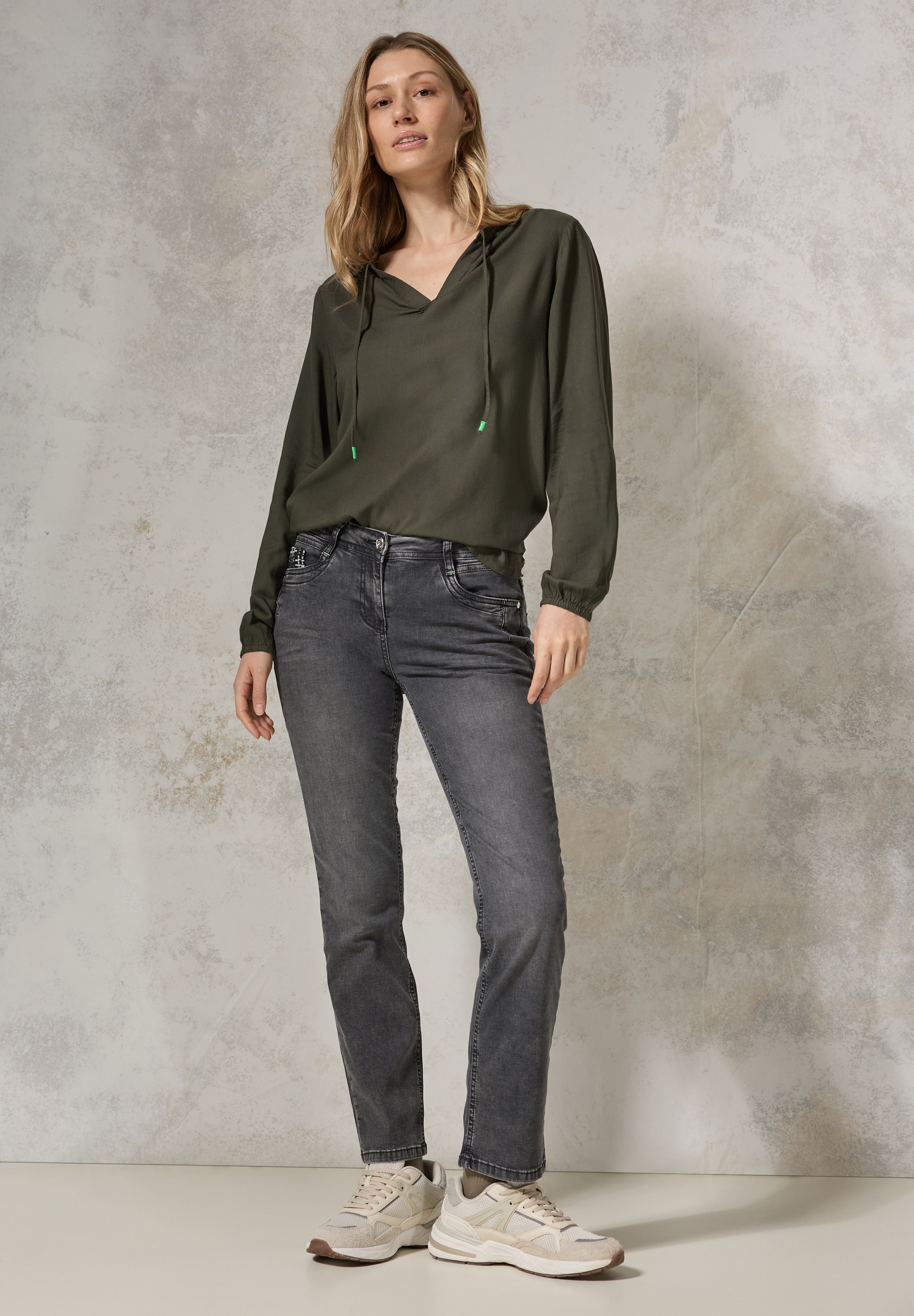 Cecil Gerade Jeans, 5-Pocket-Style
