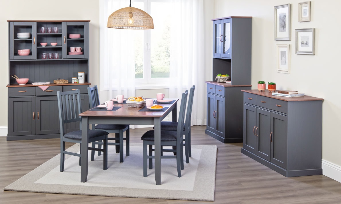 Home affaire Buffet »Luzern«, im Landhausstil, Küchenschrank, Geschirrschrank