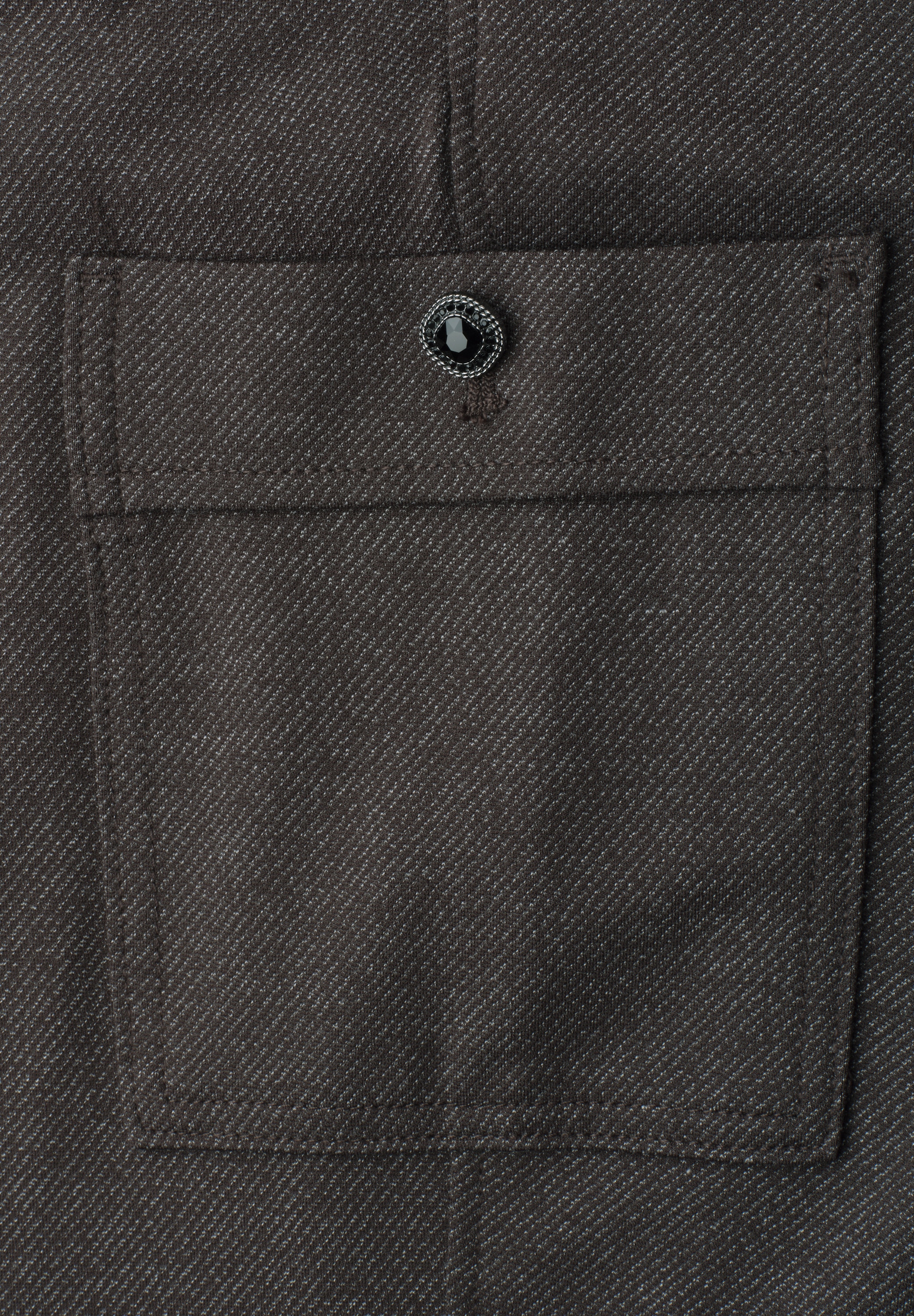 STREET ONE Stoffhose  Elstikbund mit Tunnelzug, Cargo-Taschen, Viskosemix