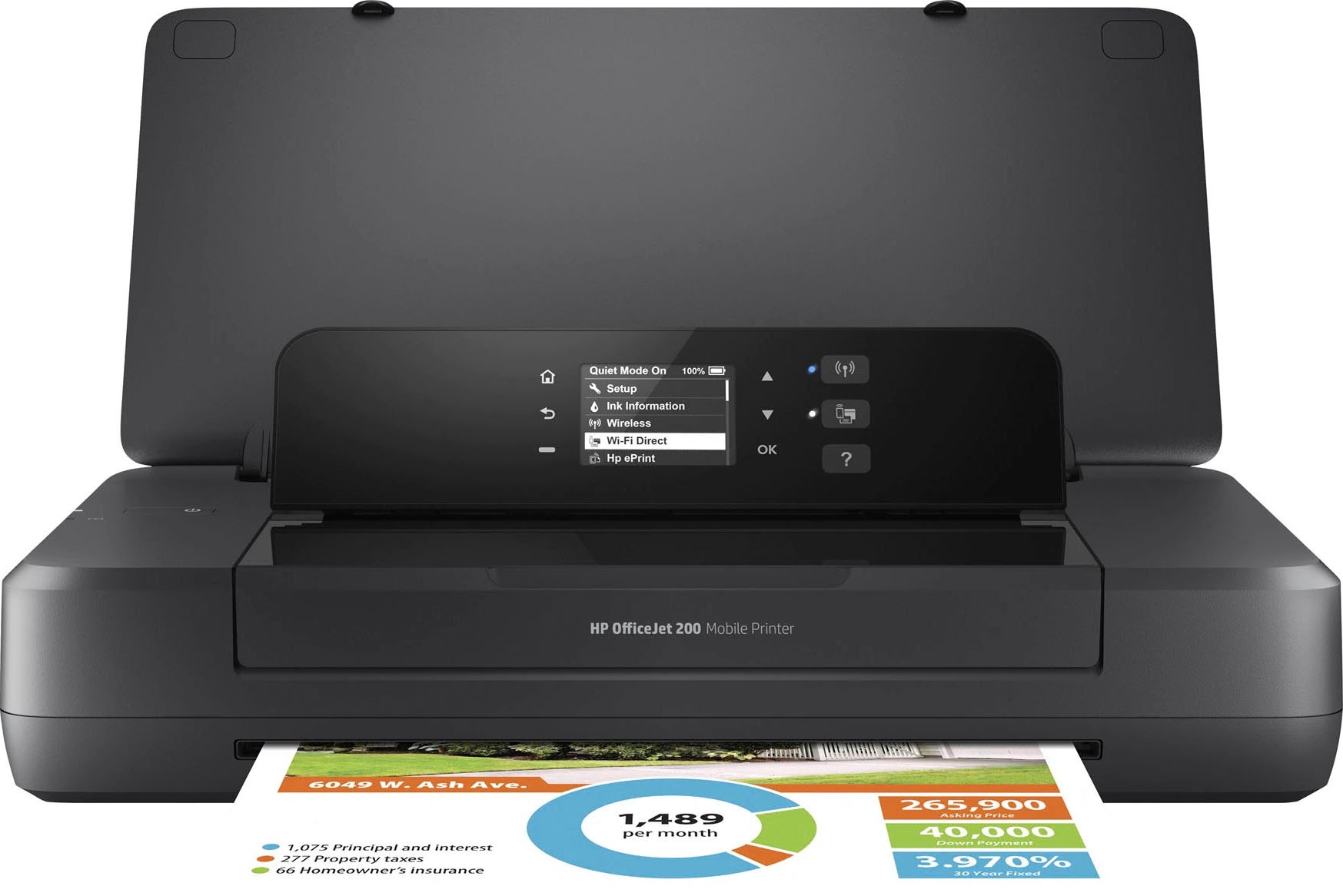 HP Instant 200 | Ink BAUR »OfficeJet HP+ Mobildrucker«, Drucker mobiler kompatibel