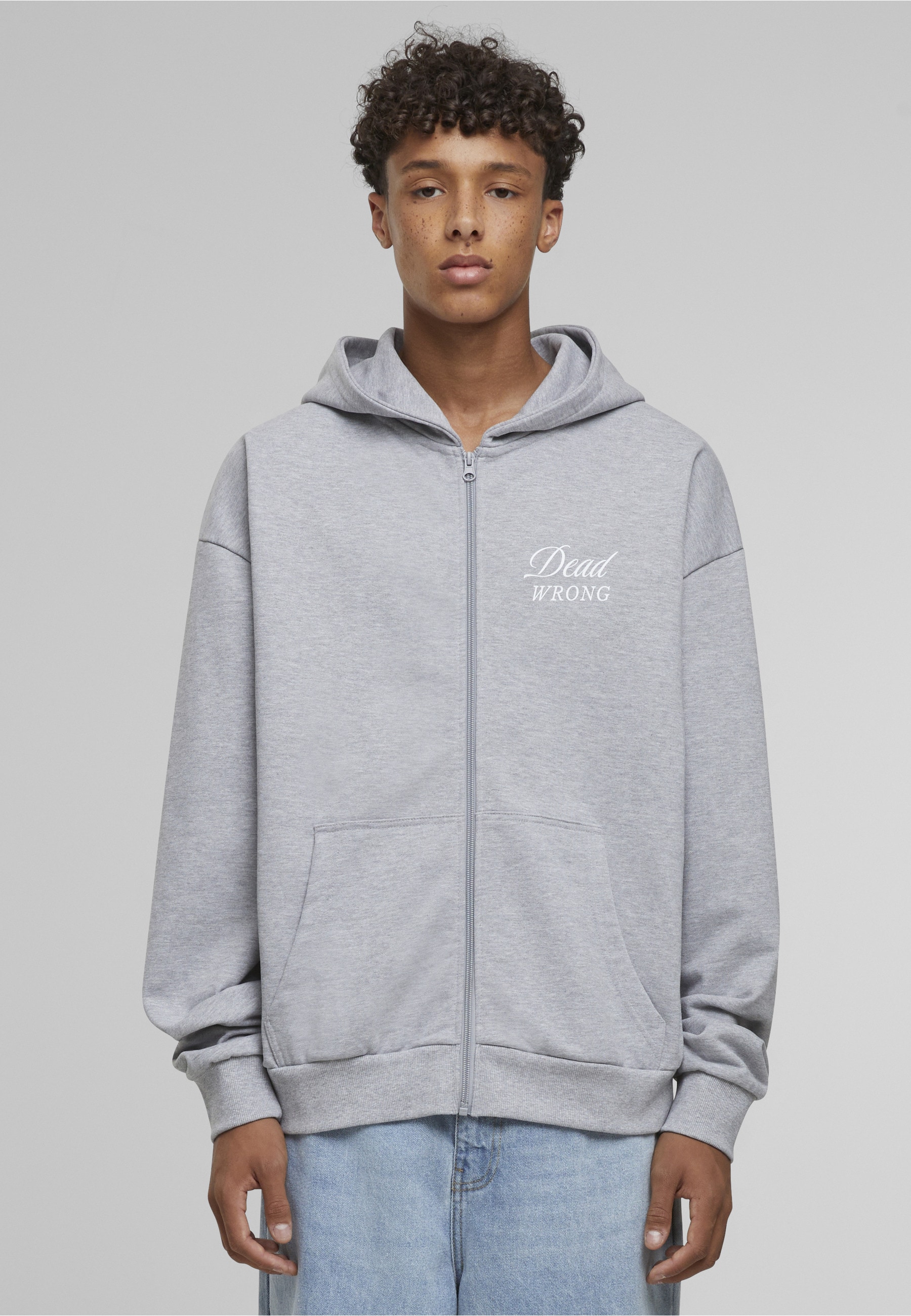 Upscale by Mister Tee Kapuzenpullover »Upscale by Mister Tee Dangerous Grounds Oversize Zip Hoody« 1 tlg.