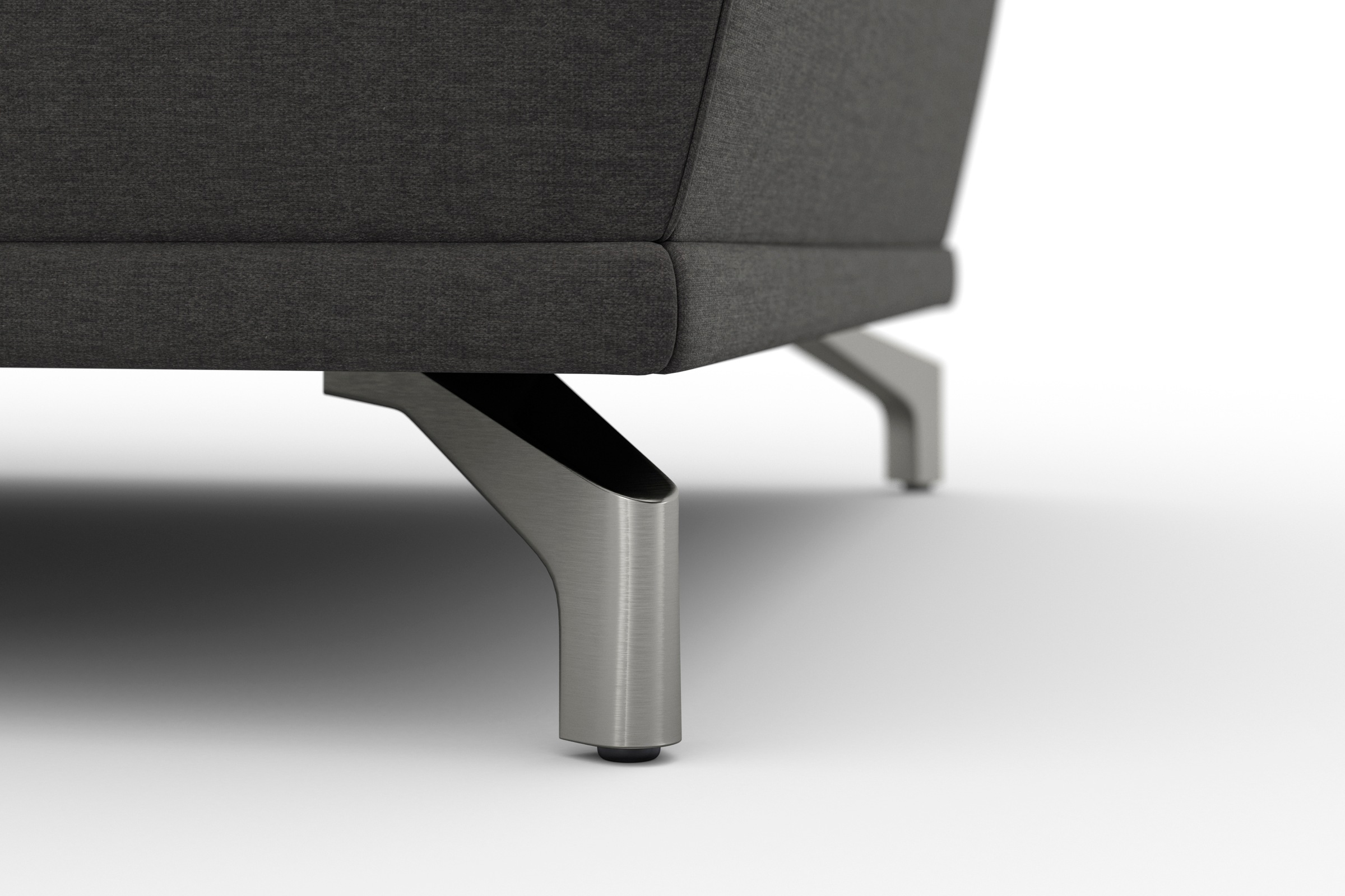 sit&more Ecksofa »Cabrio L-Form, mit Sitztiefenverstellung, Arm- und Kopfteilverstellung«, 3 Nierenkissen, Federkern, optional Bettfunktion und Stauraum