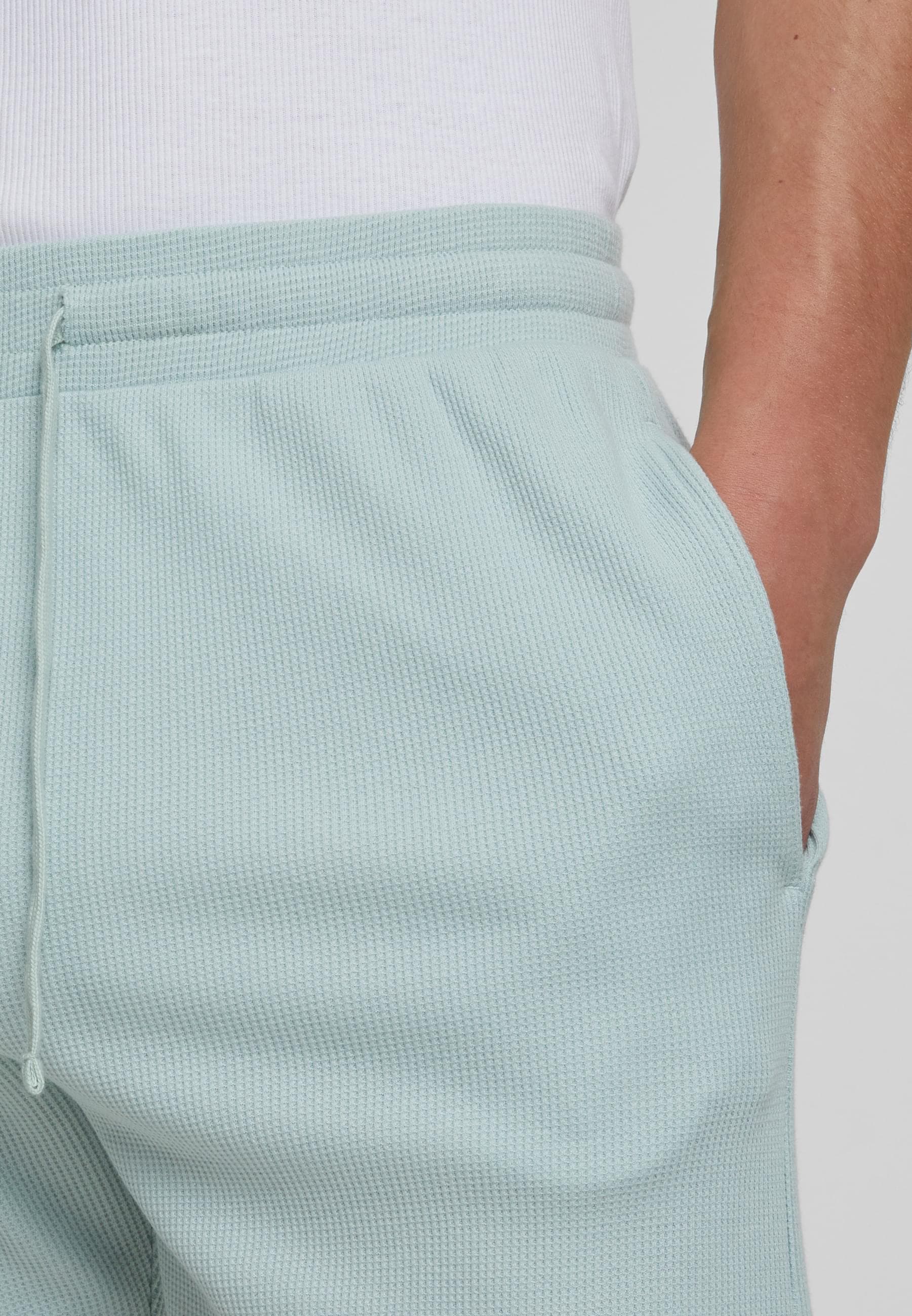 URBAN CLASSICS Sweatshorts »Urban Classics Herren Waffle Sweat Shorts«, (1 tlg.)
