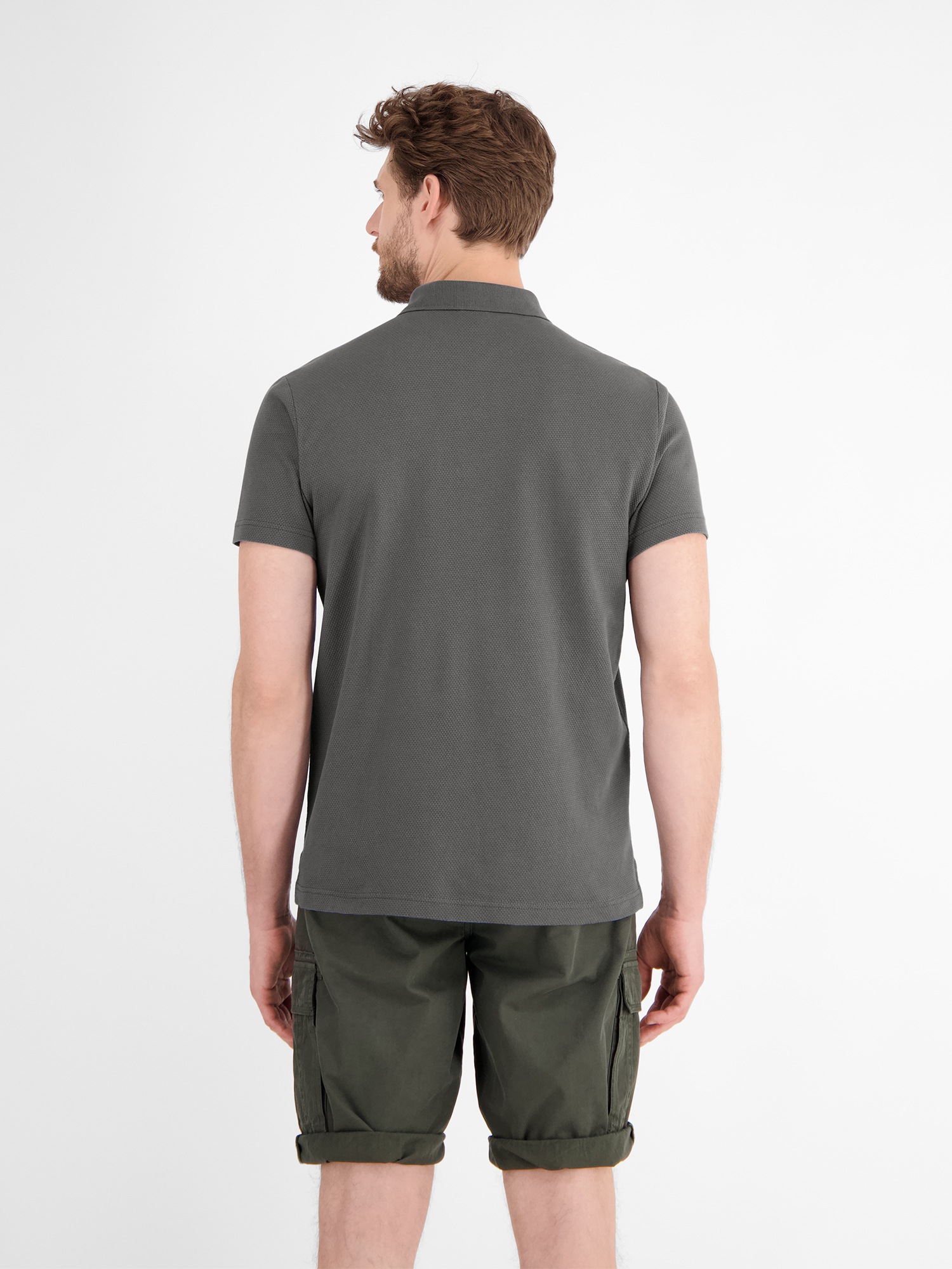 LERROS Poloshirt "LERROS Poloshirt in weicher Waffelpiquéqualität" günstig online kaufen