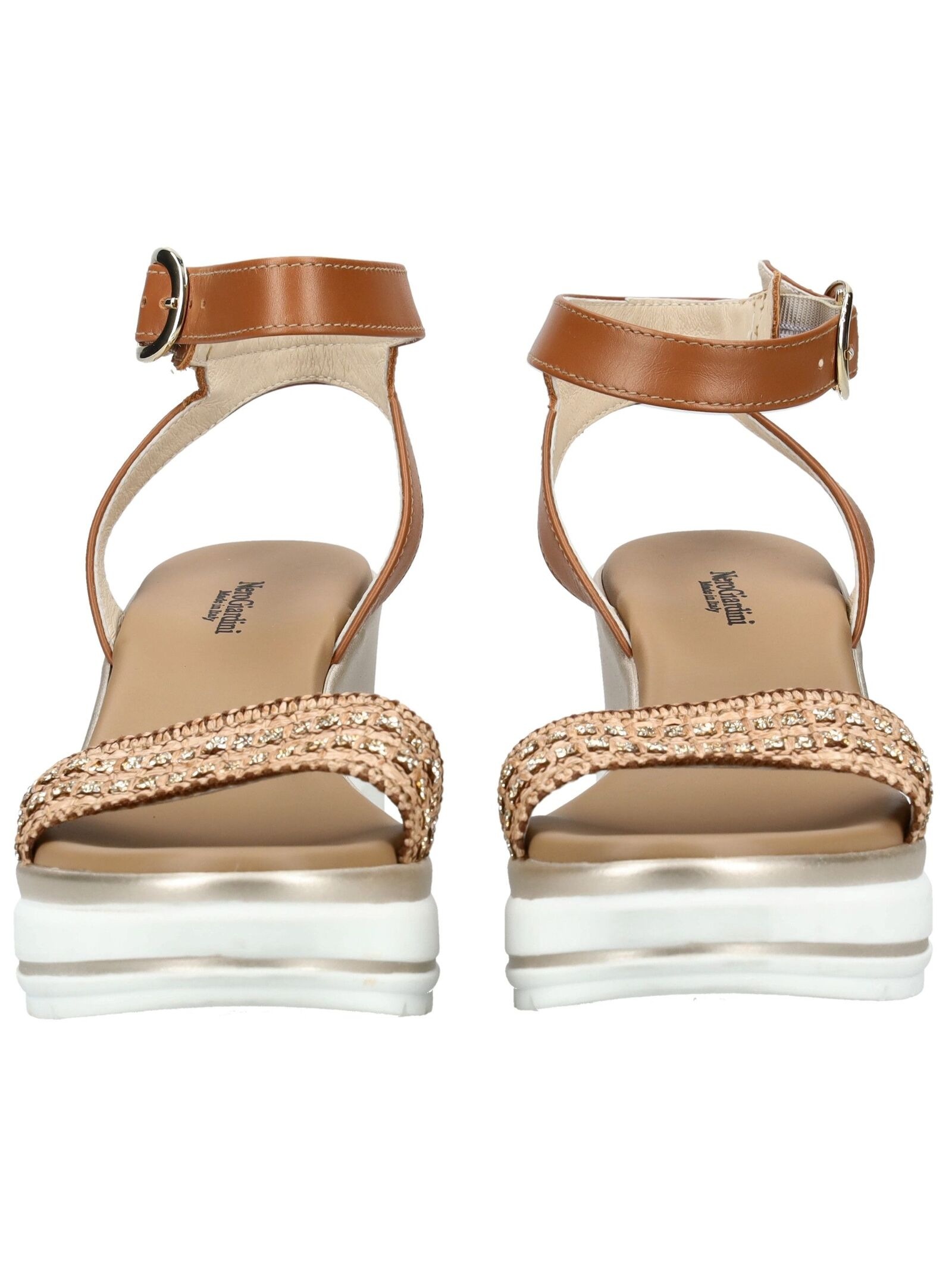 Thumbnail - Nero Giardini Keilsandalette "Nero Giardini Sandalen Leder/Textil"